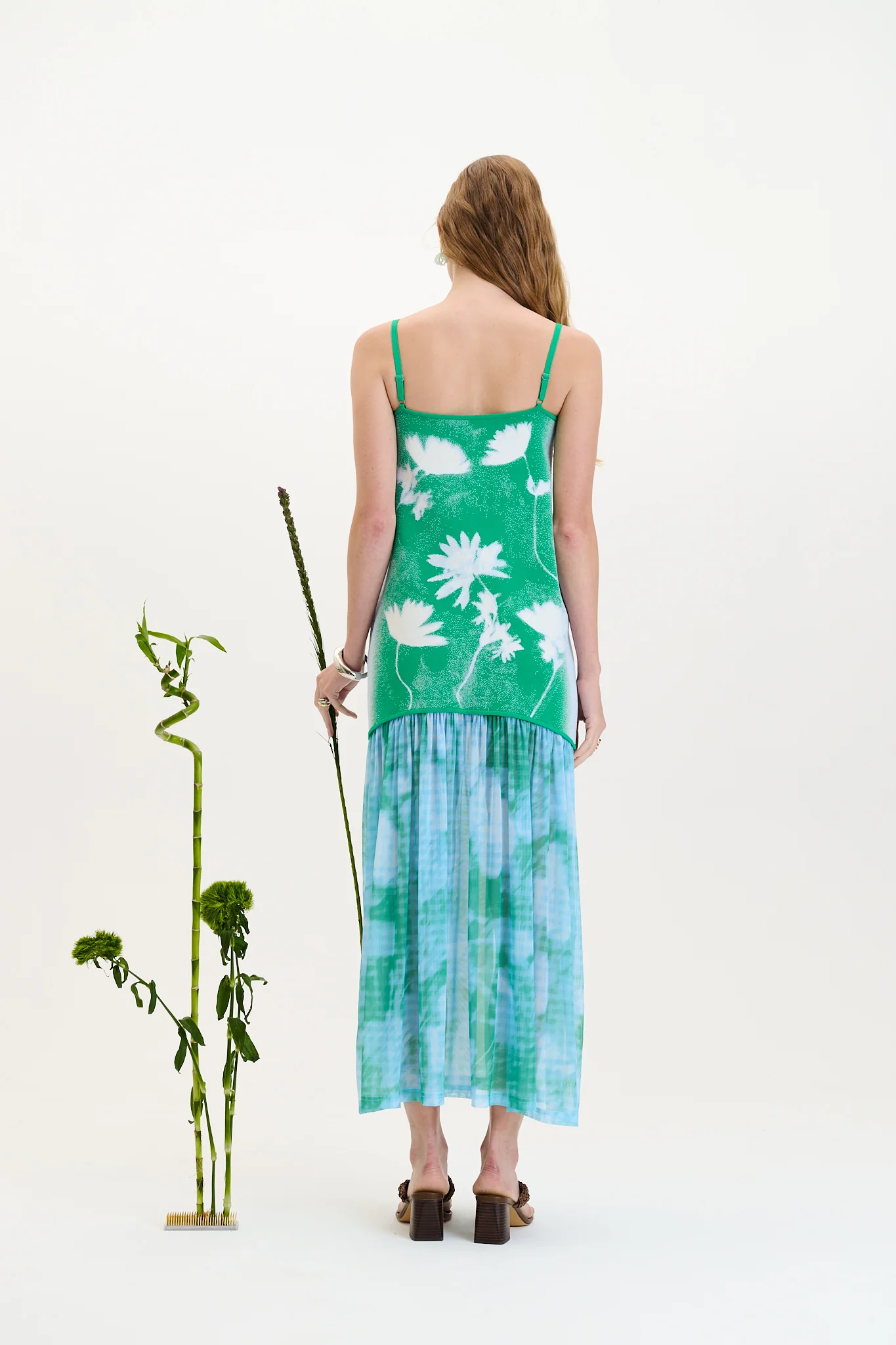 GINGER FLOWER PRINT TANK DRESS - Image 4