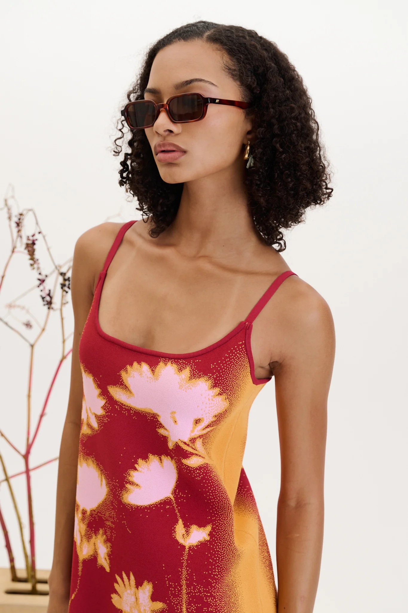 GINGER FLOWER PRINT TANK DRESS - Image 5