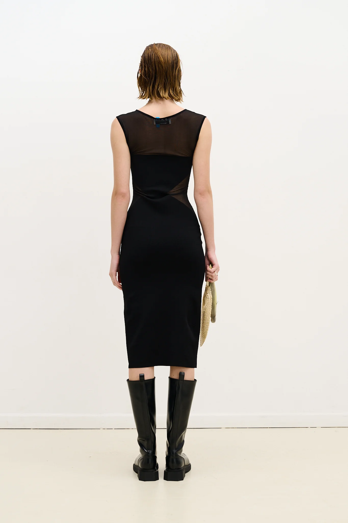 GOBY SHEER MIDI DRESS - Image 3