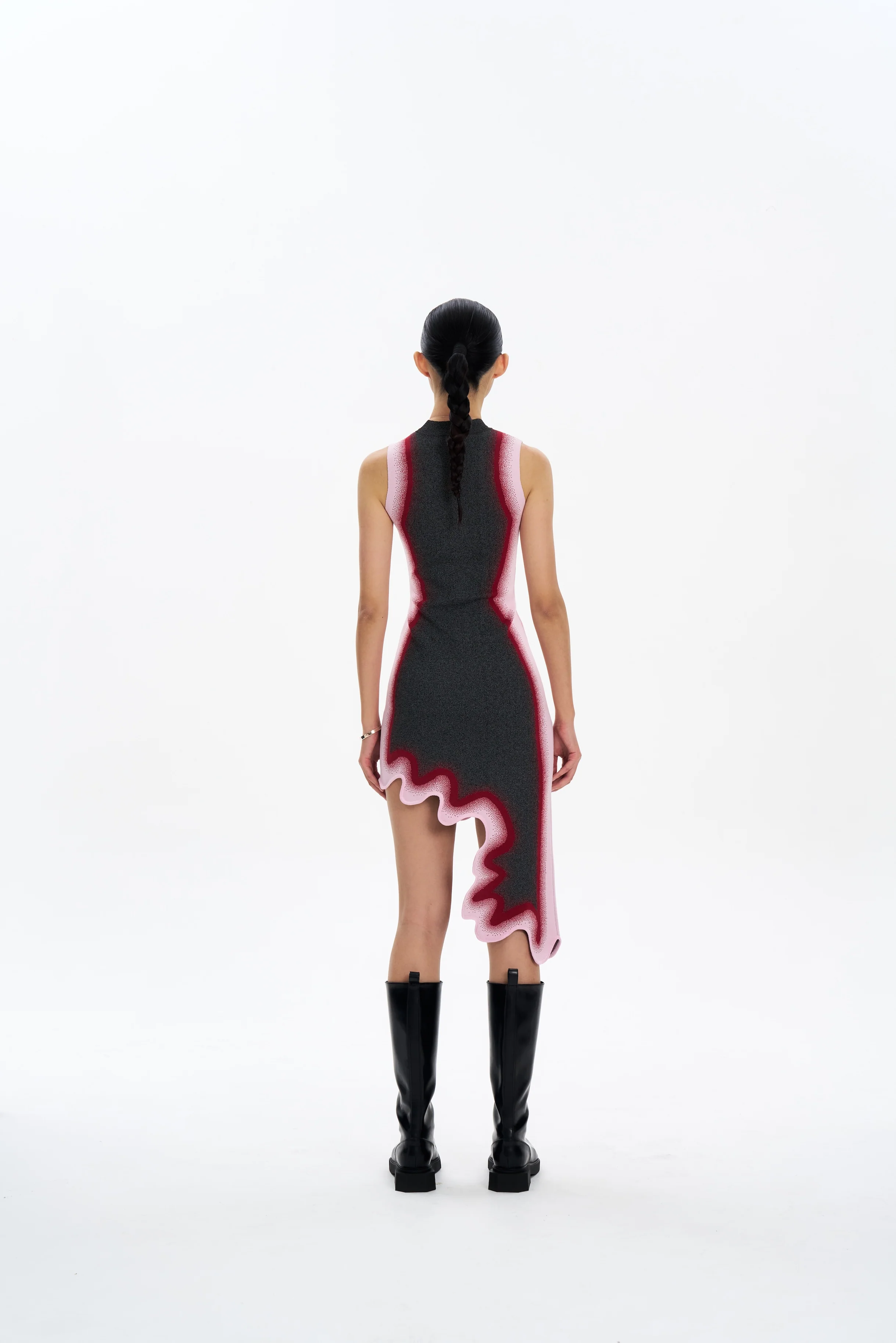 HAILEY REFLECTIVE WAVY DRESS - Image 3
