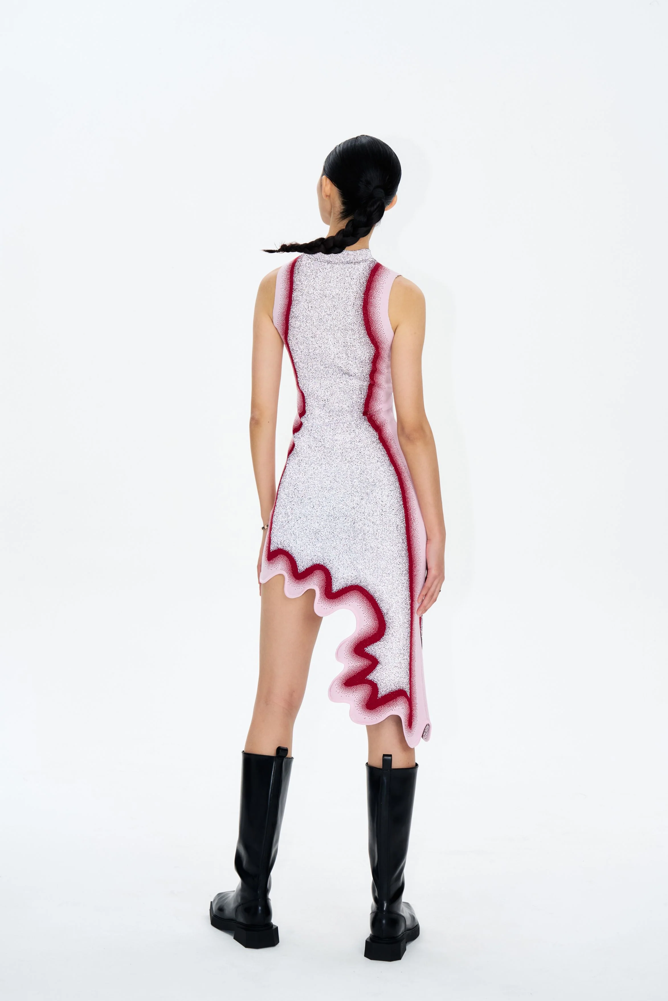 HAILEY REFLECTIVE WAVY DRESS - Image 5