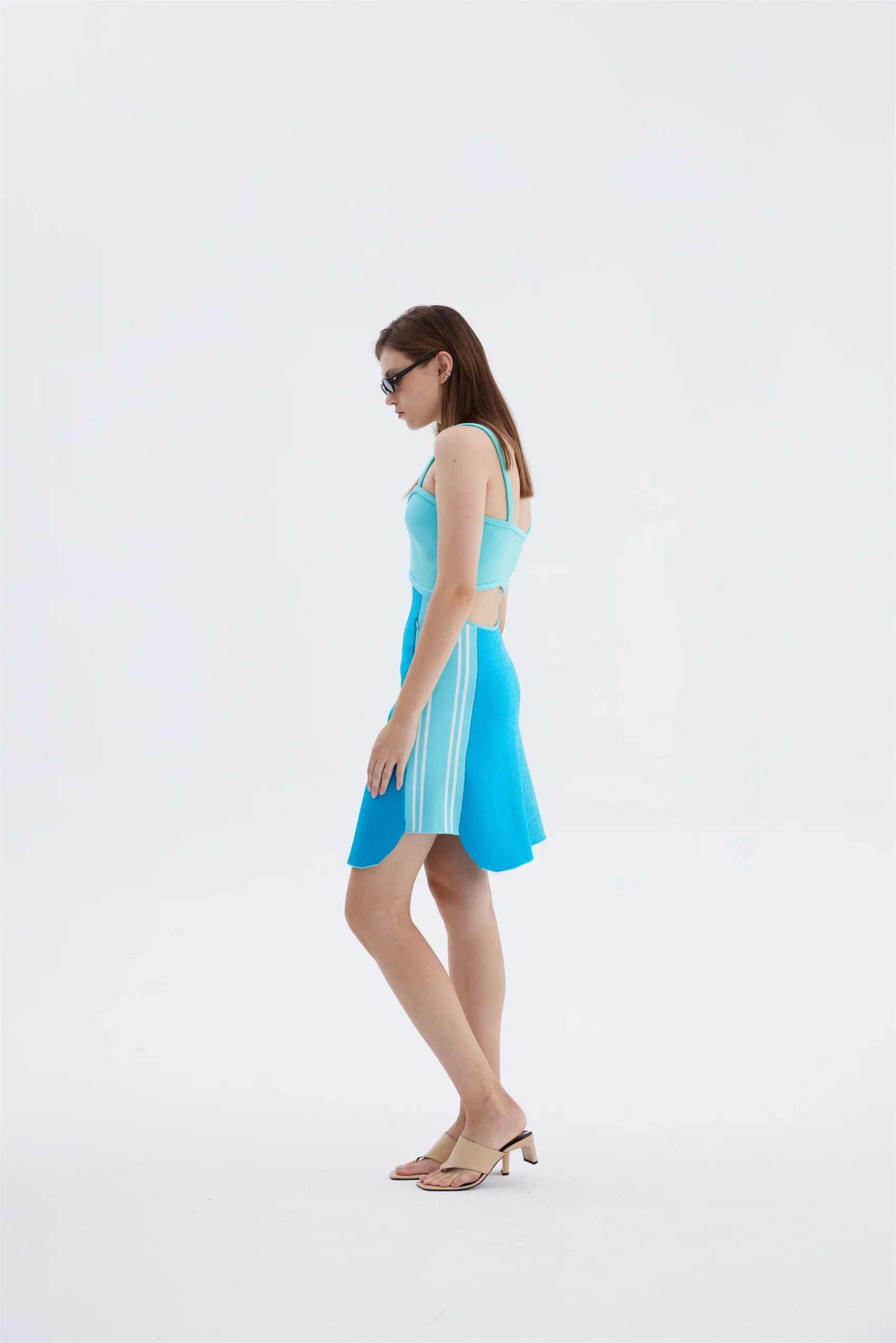HARPER MINI TANK DRESS WITH SIDE POCKET - Image 4