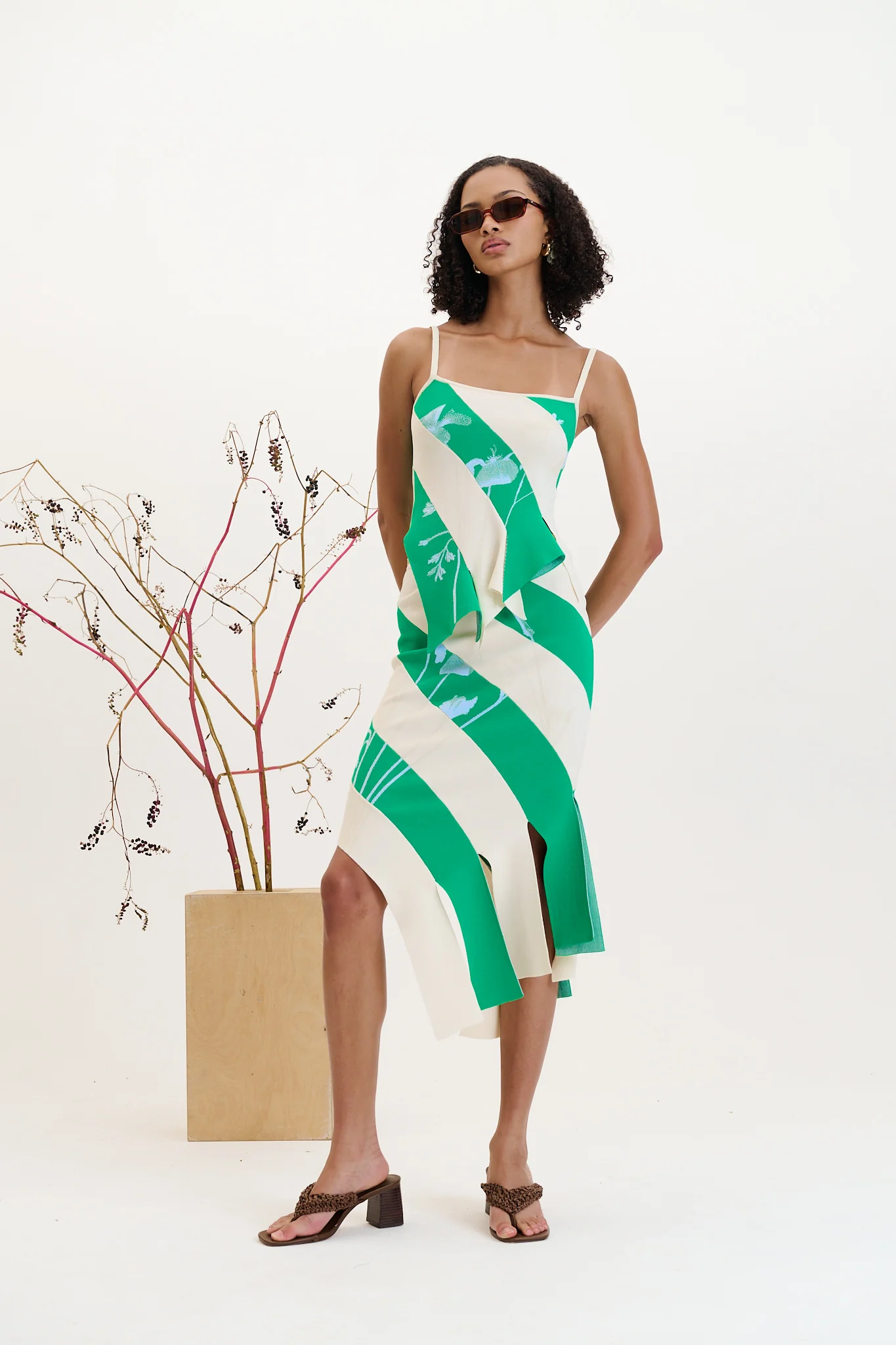 HESPER UV REACTIVE MIDI SKIRT - Image 2