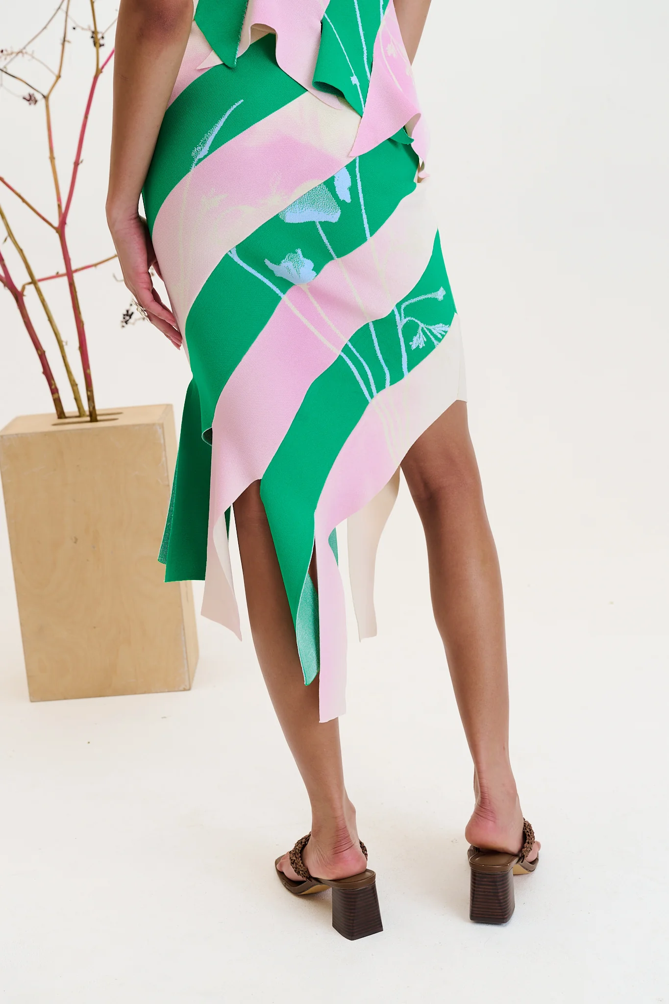 HESPER UV REACTIVE MIDI SKIRT - Image 6