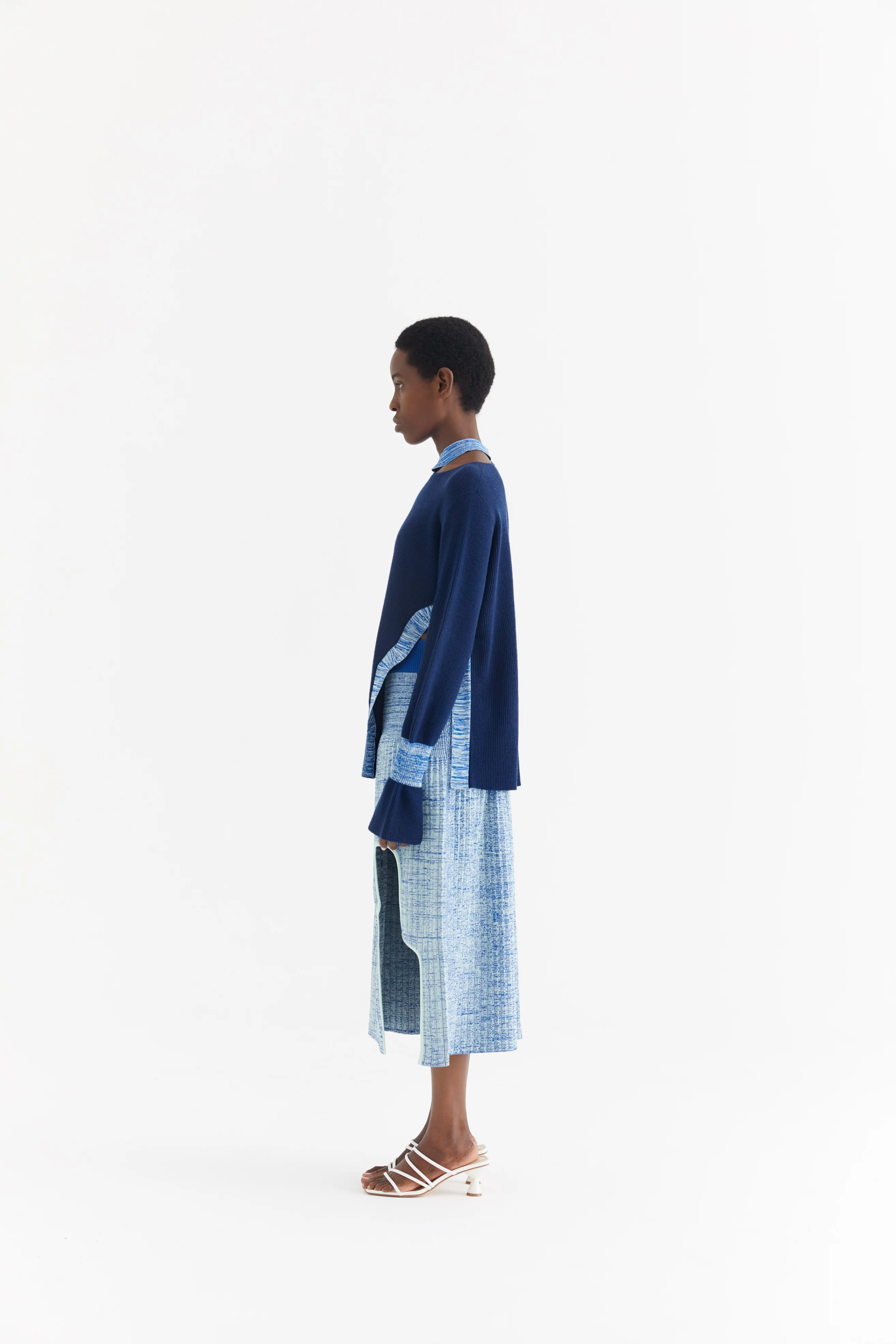 HIRAM PLEATED MAXI SKIRT - Image 3