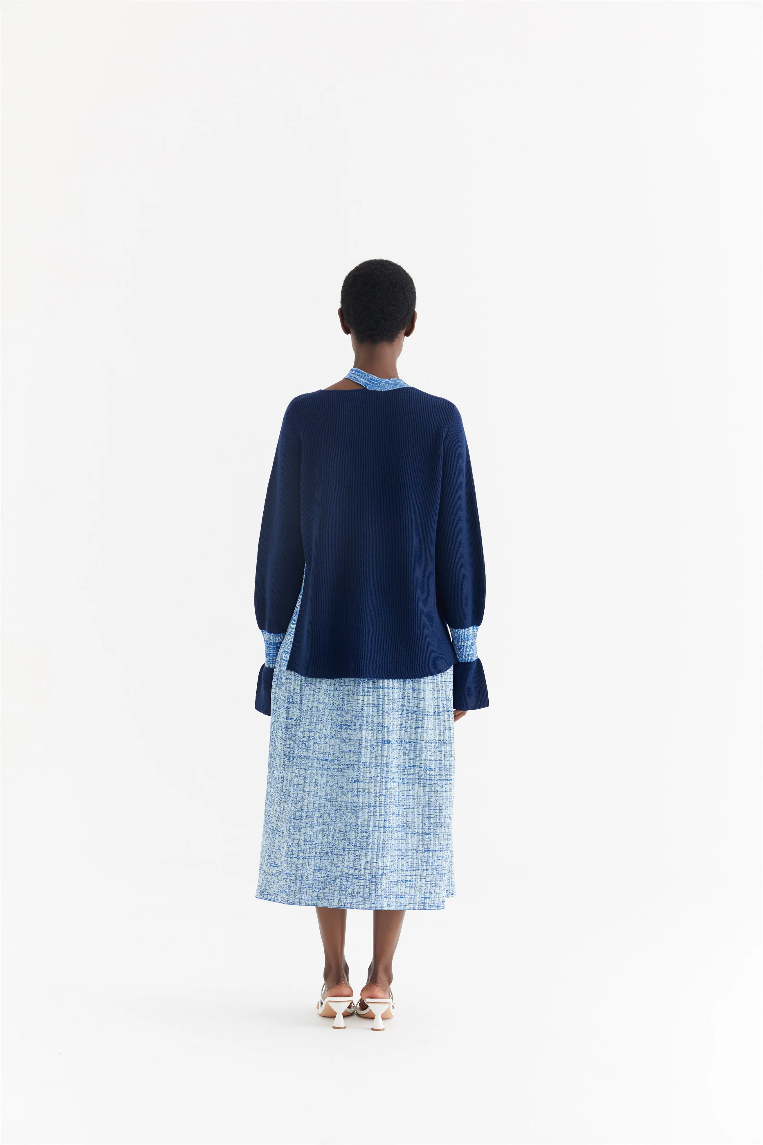 HIRAM PLEATED MAXI SKIRT - Image 4
