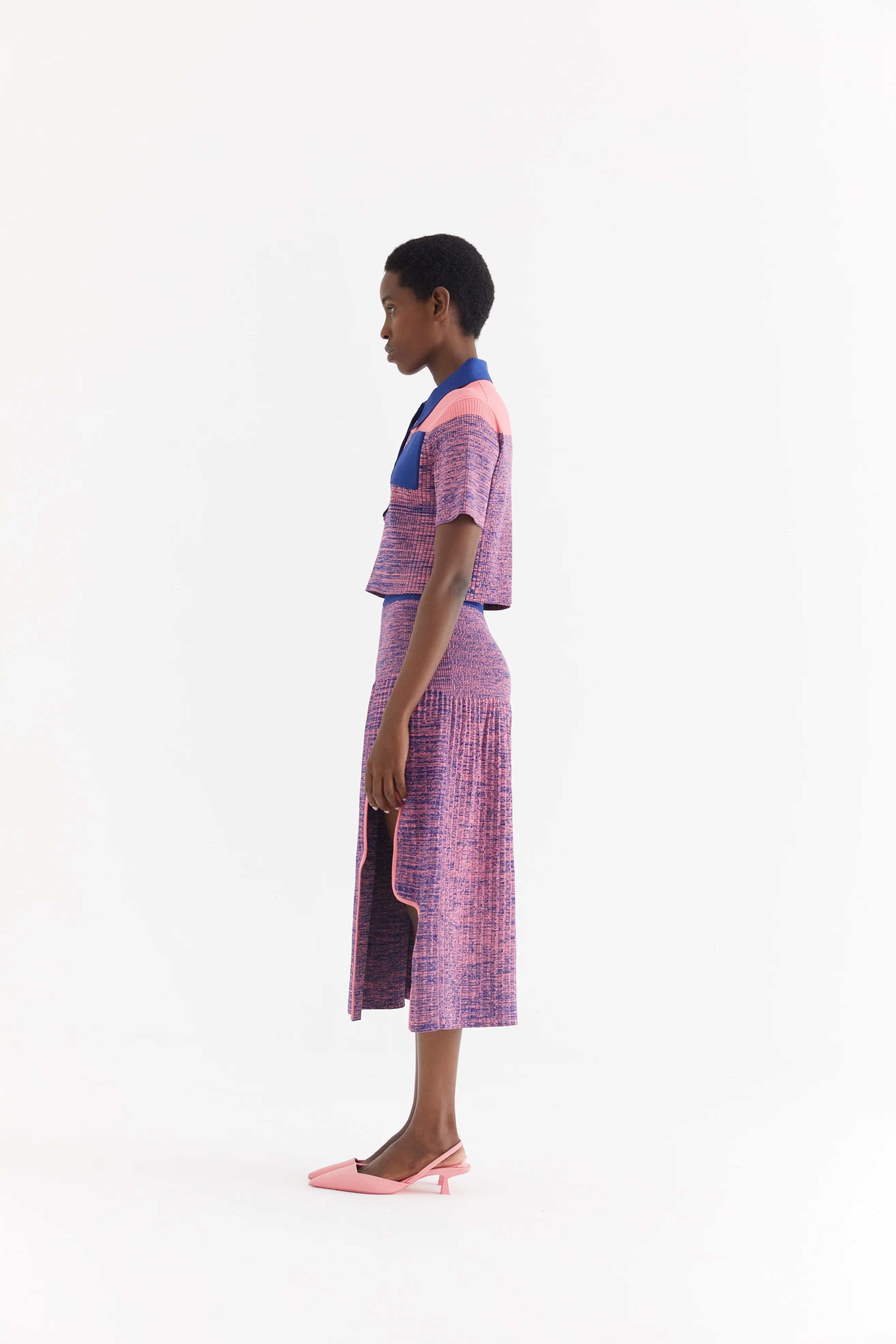 HIRAM PLEATED MAXI SKIRT - Image 3