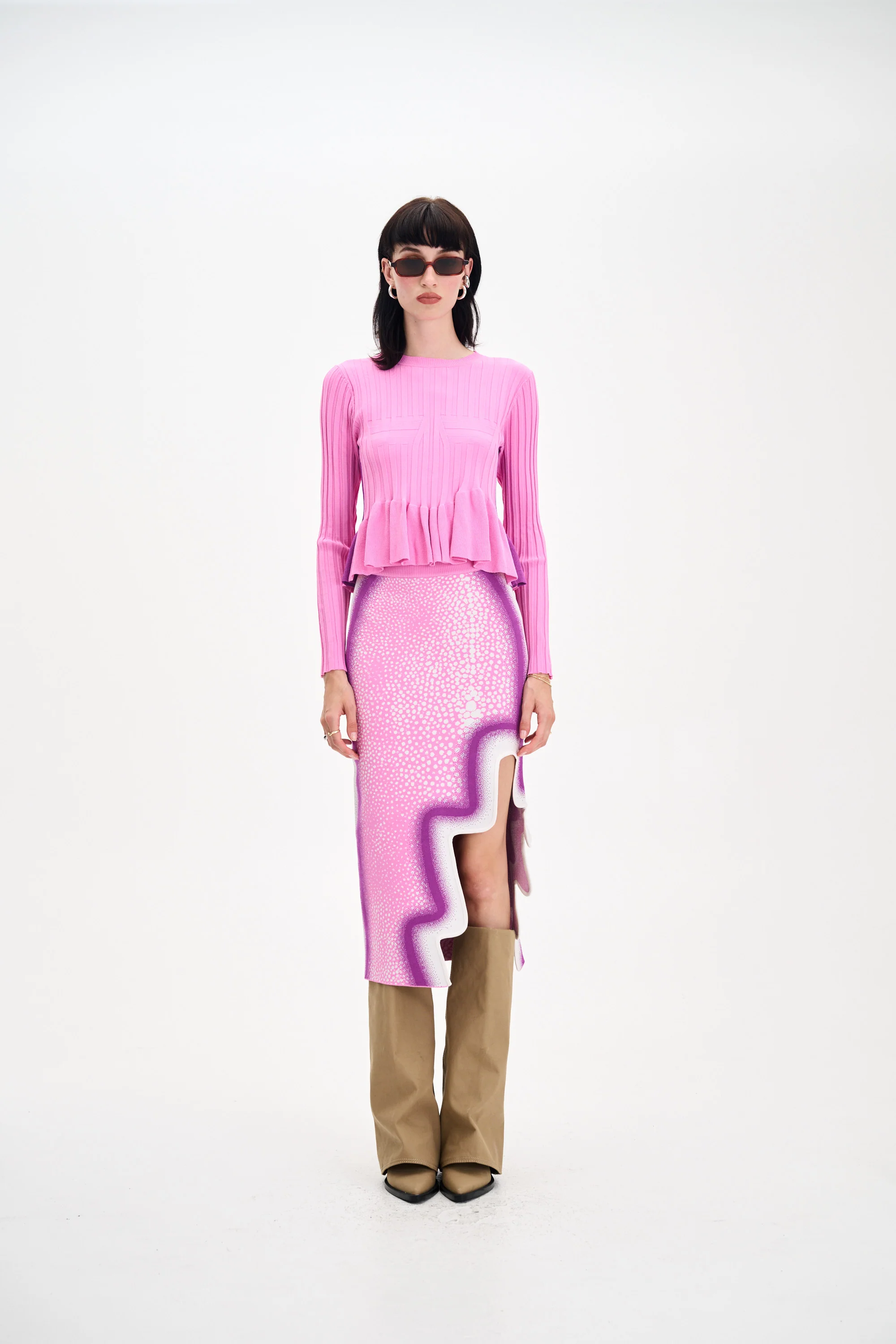 HOLLY MIDI SKIRT - Image 3