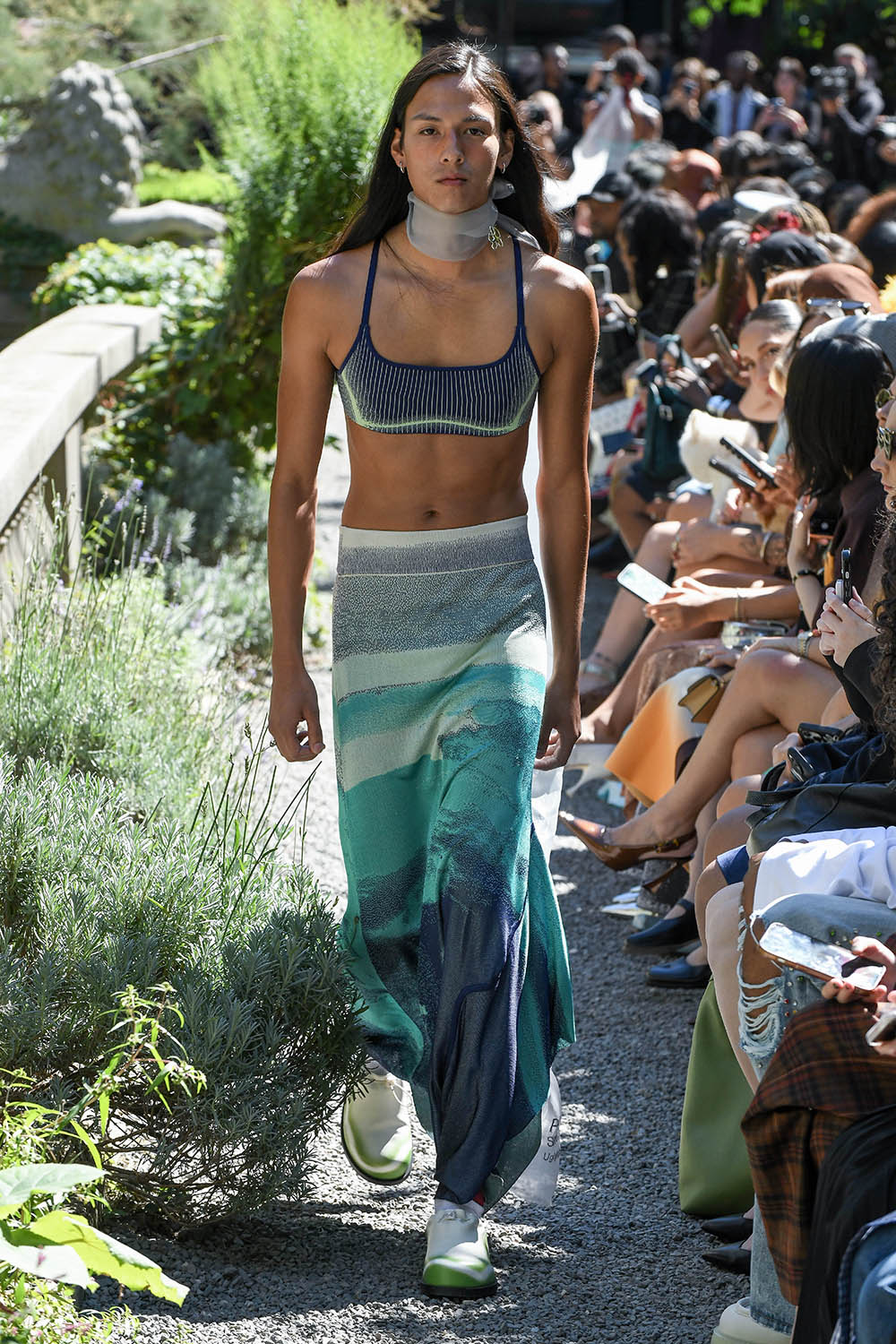 HOYA LAKE PRINT MIDI SKIRT - Image 7