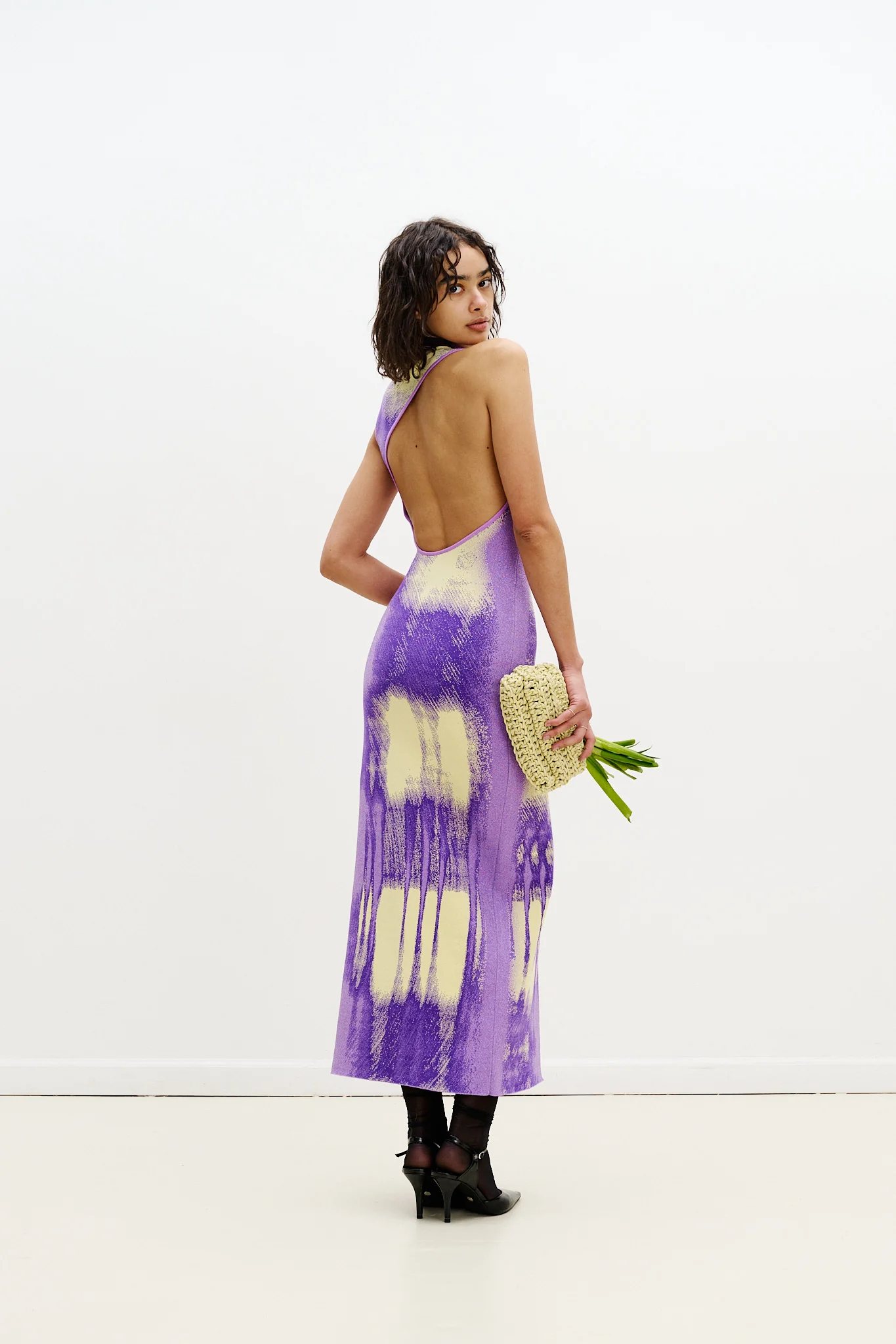 HUXLEE WAVY MAXI DRESS - Image 2