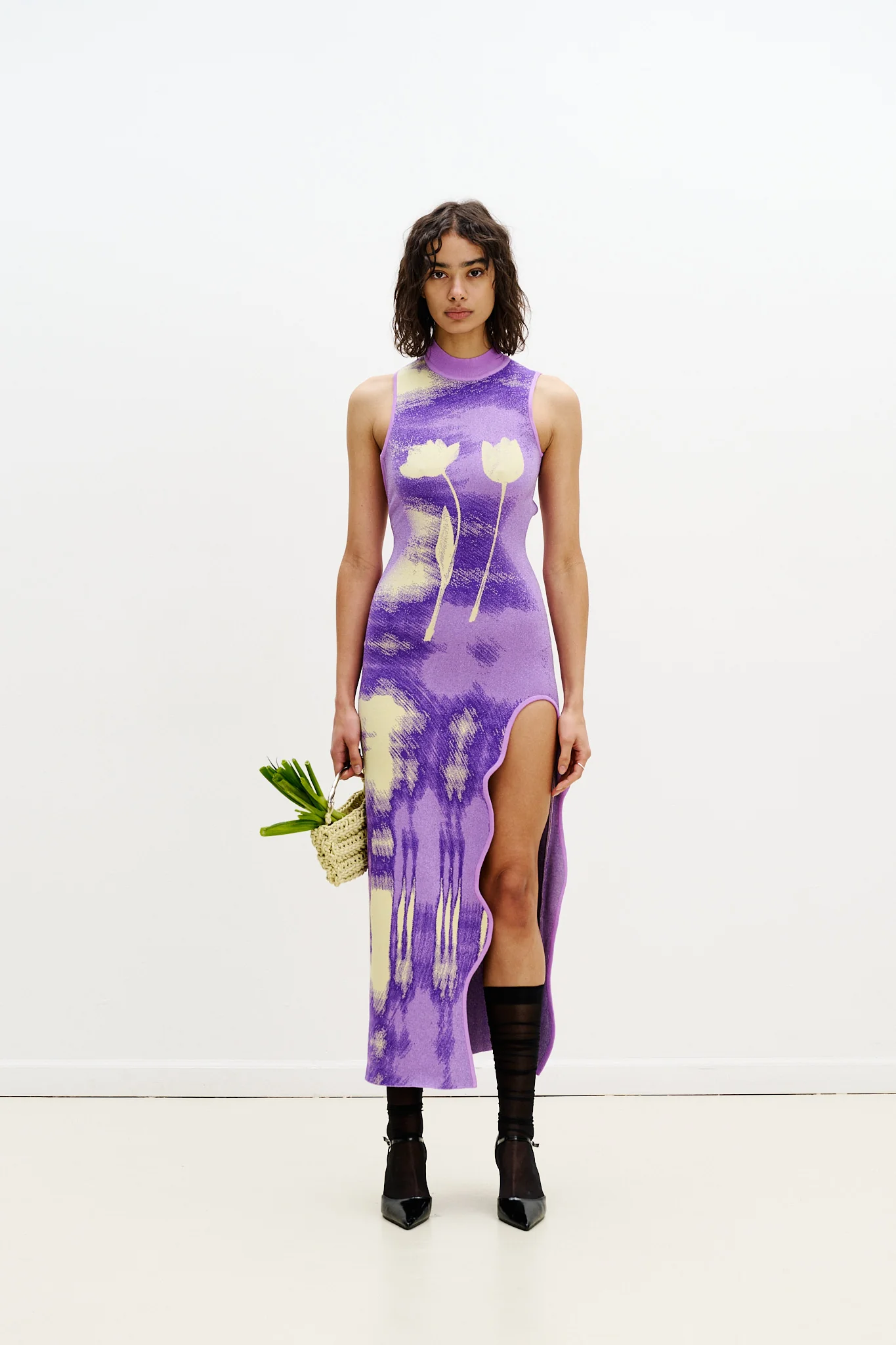 HUXLEE WAVY MAXI DRESS - Image 3