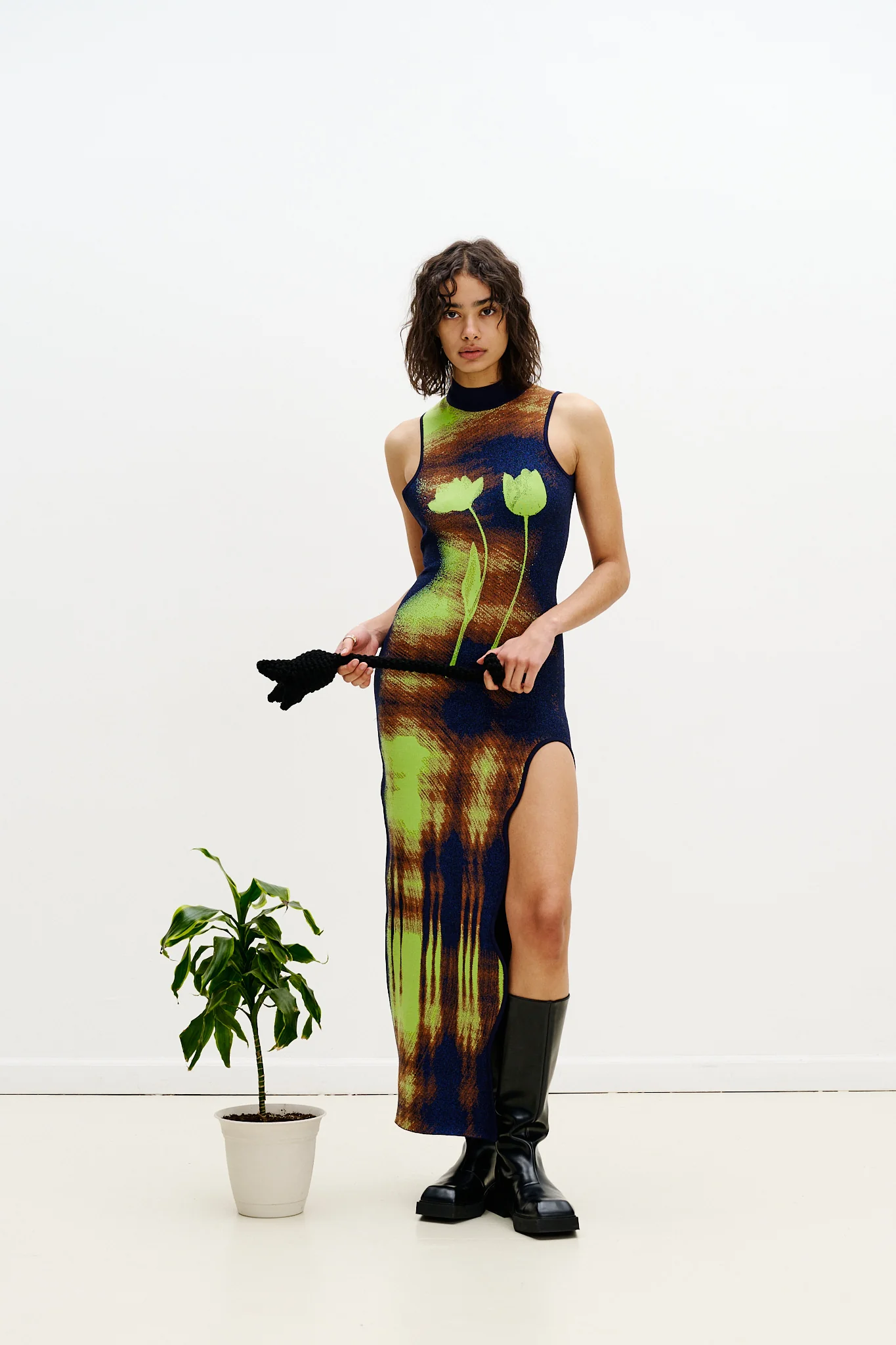 HUXLEE WAVY MAXI DRESS - Image 2
