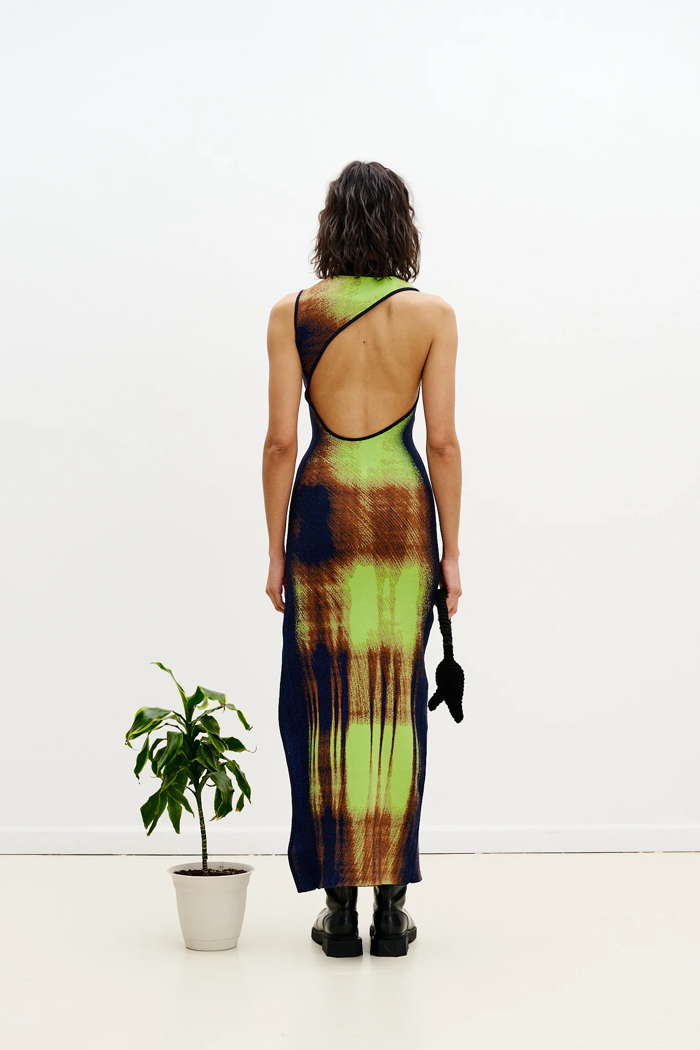 HUXLEE WAVY MAXI DRESS - Image 4
