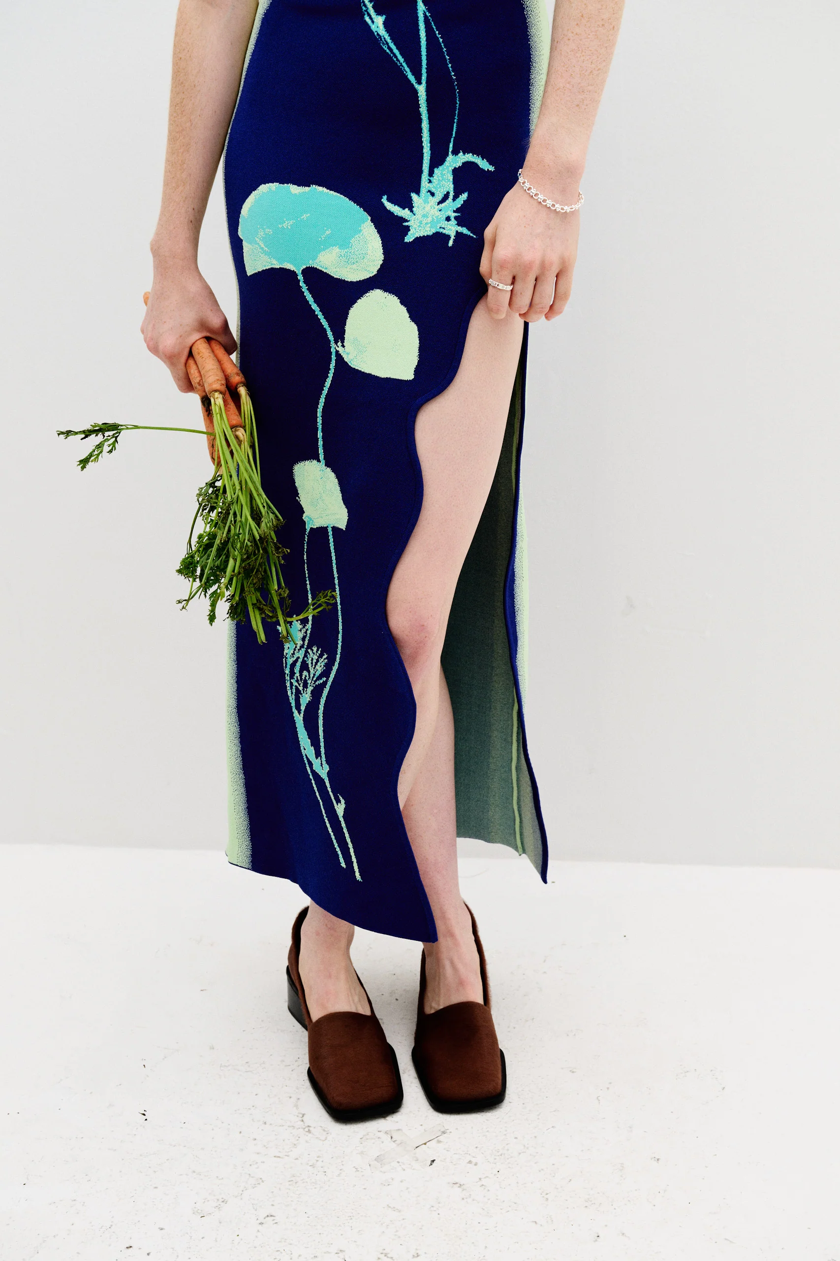 IRIS FLOWER PRINT MAXI TANK DRESS - Image 8