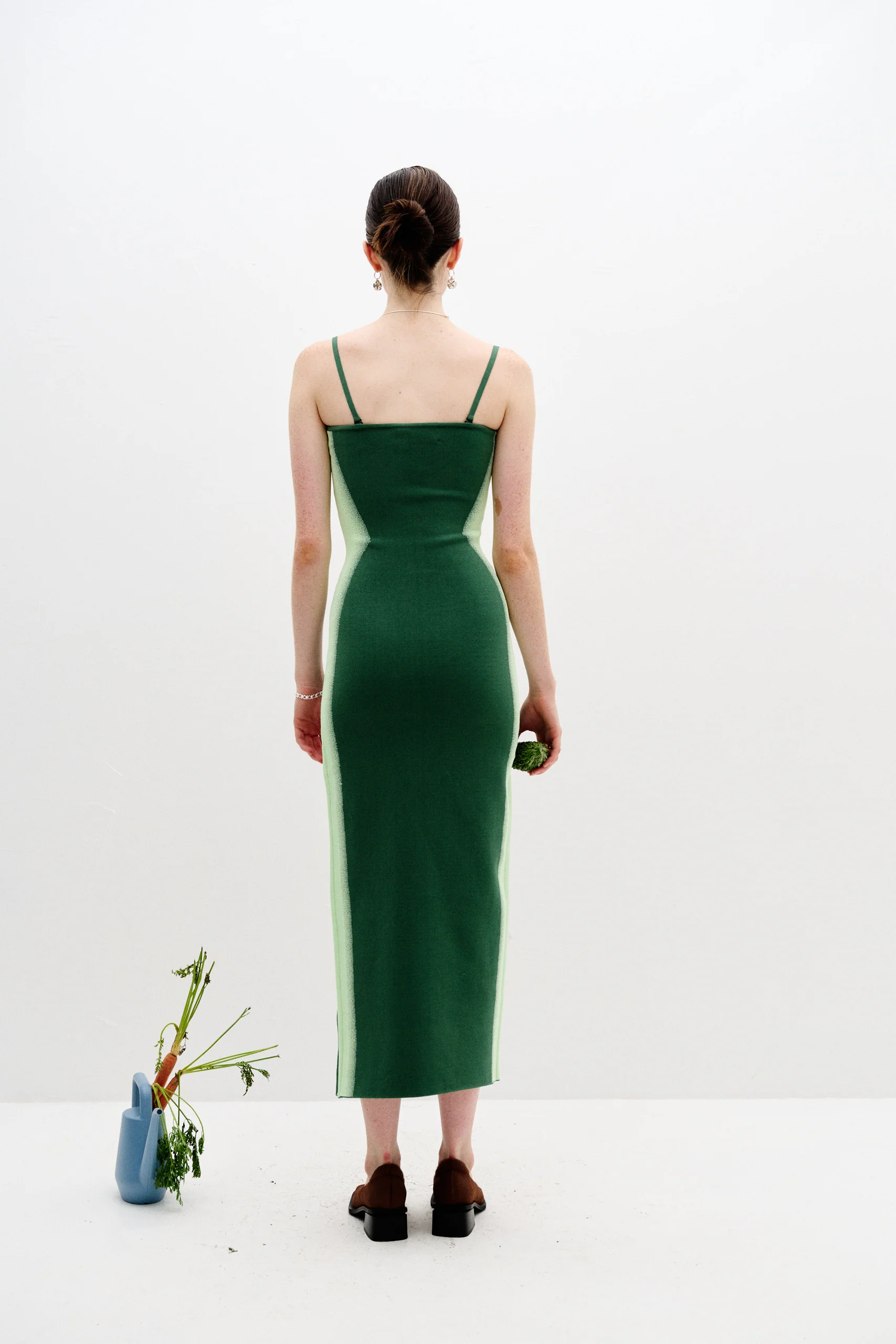 IRIS FLOWER PRINT MAXI TANK DRESS - Image 4