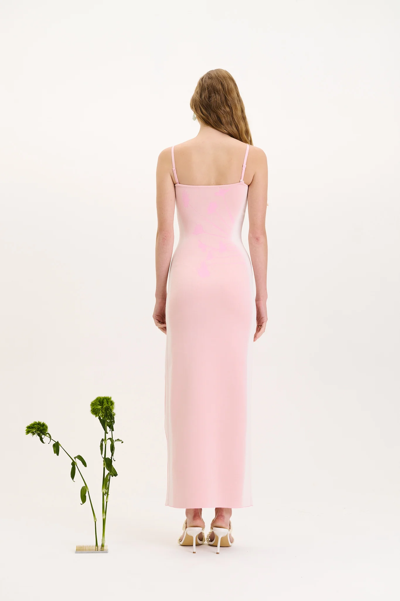 IRIS FLOWER PRINT MAXI TANK DRESS - Image 5