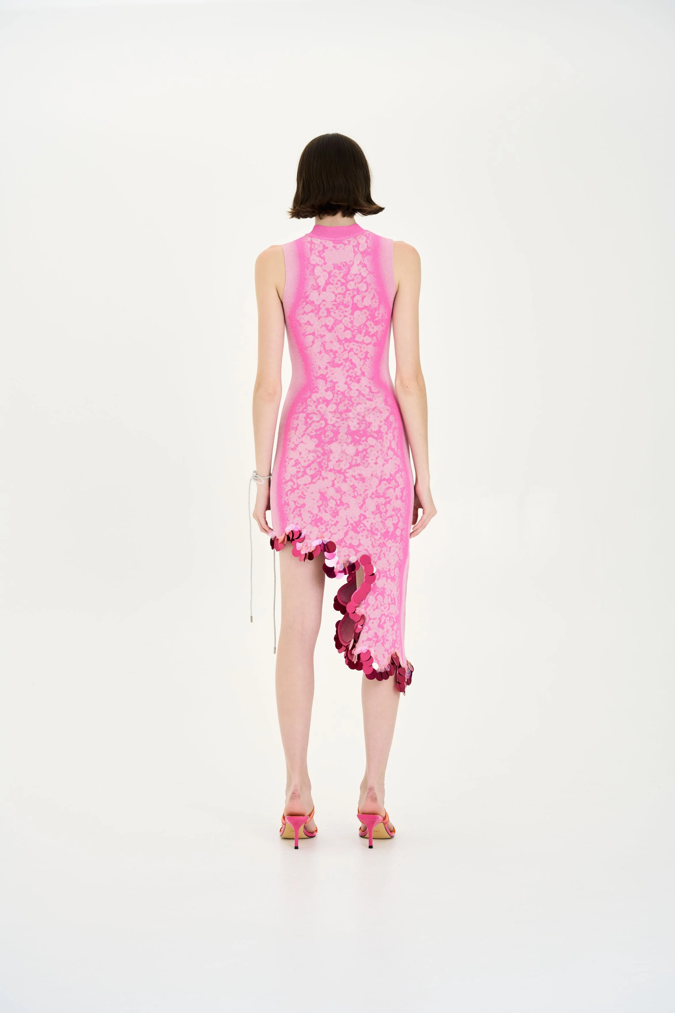 IRIS SIGNATURE WAVY DRESS WITH SEQUINS - Image 4
