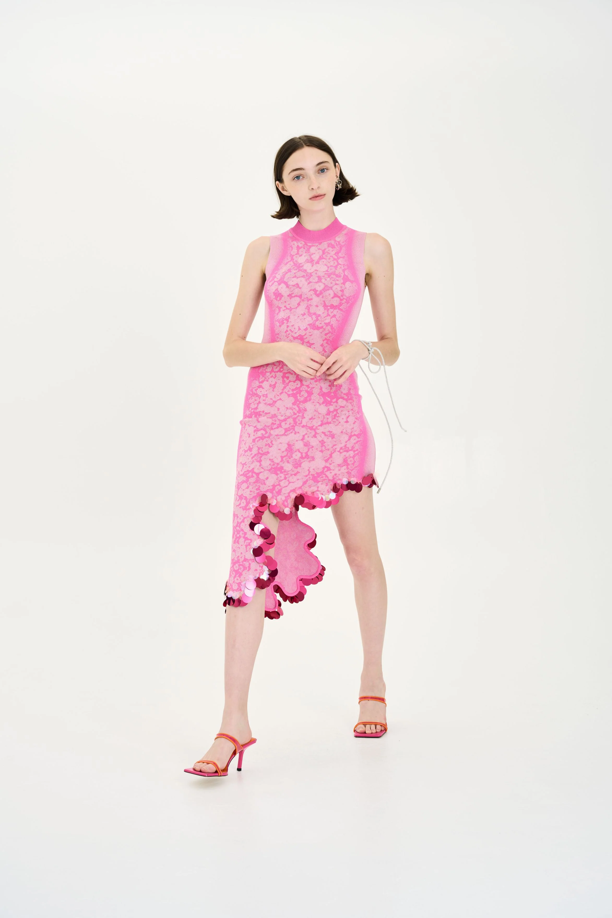 IRIS SIGNATURE WAVY DRESS WITH SEQUINS - Image 5