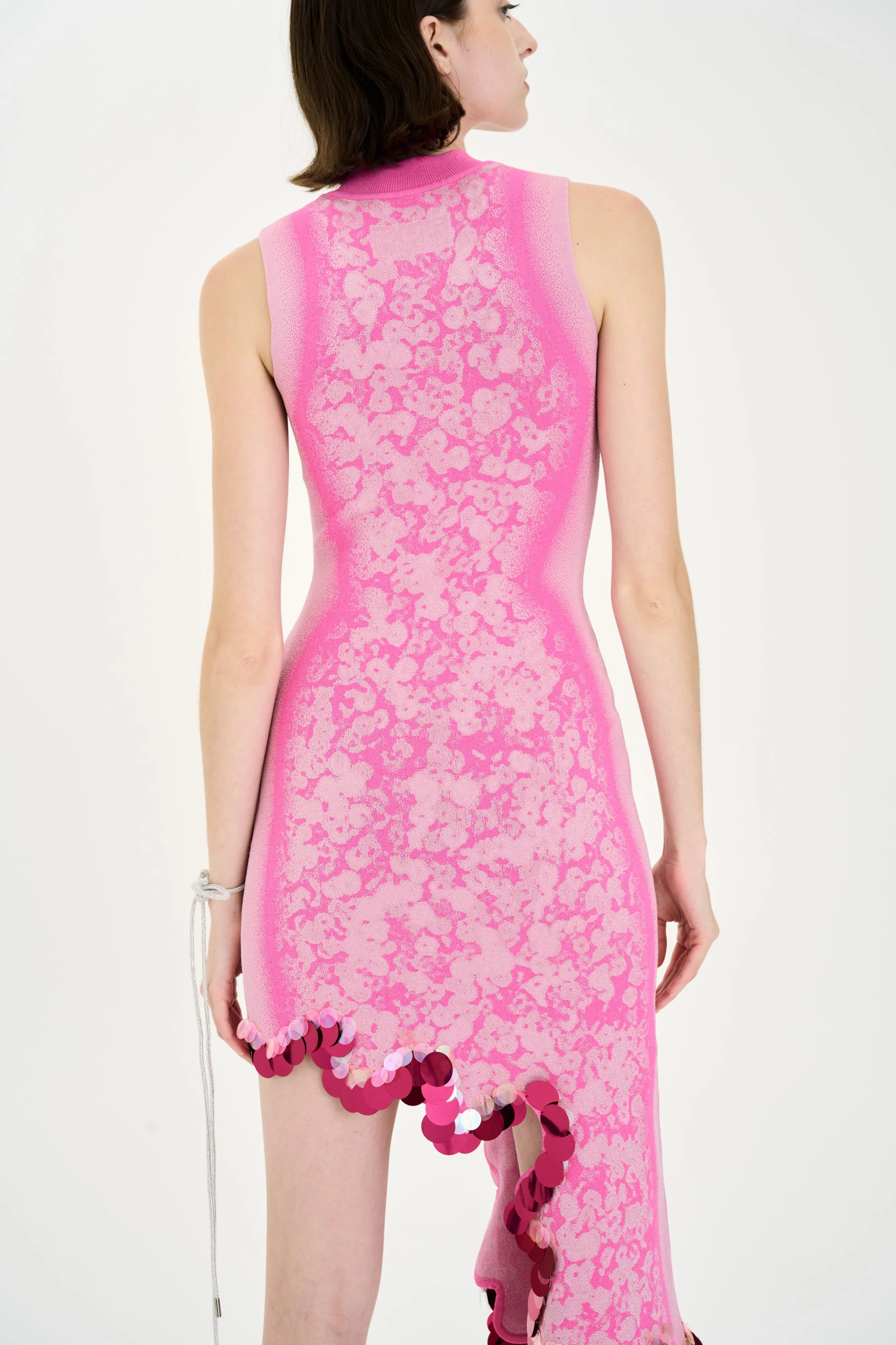 IRIS SIGNATURE WAVY DRESS WITH SEQUINS - Image 6