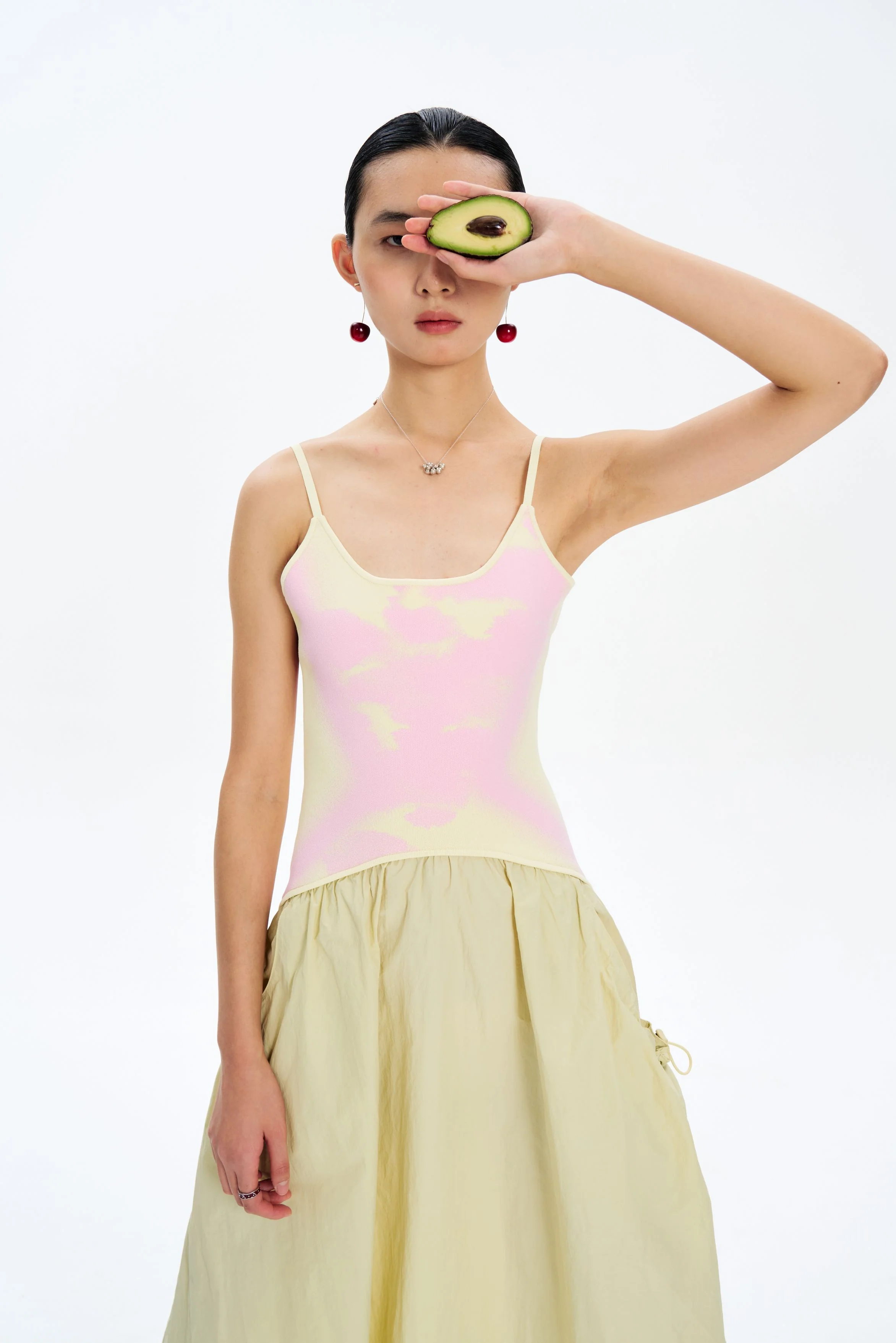 IVY MIXED MEDIA MAXI DRESS - Image 4
