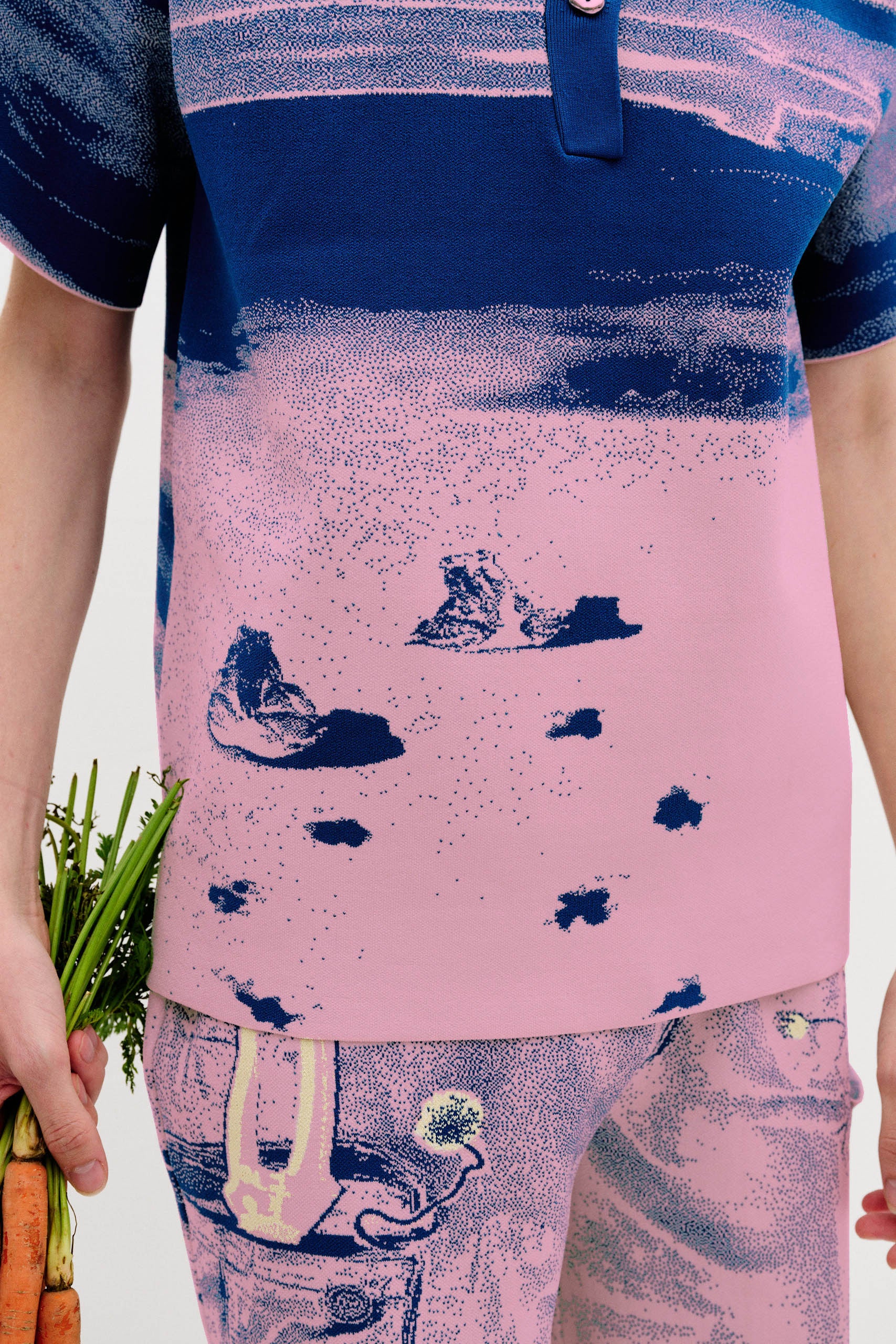 JADE UV REACTIVE OVERSIZED POLO - Image 2