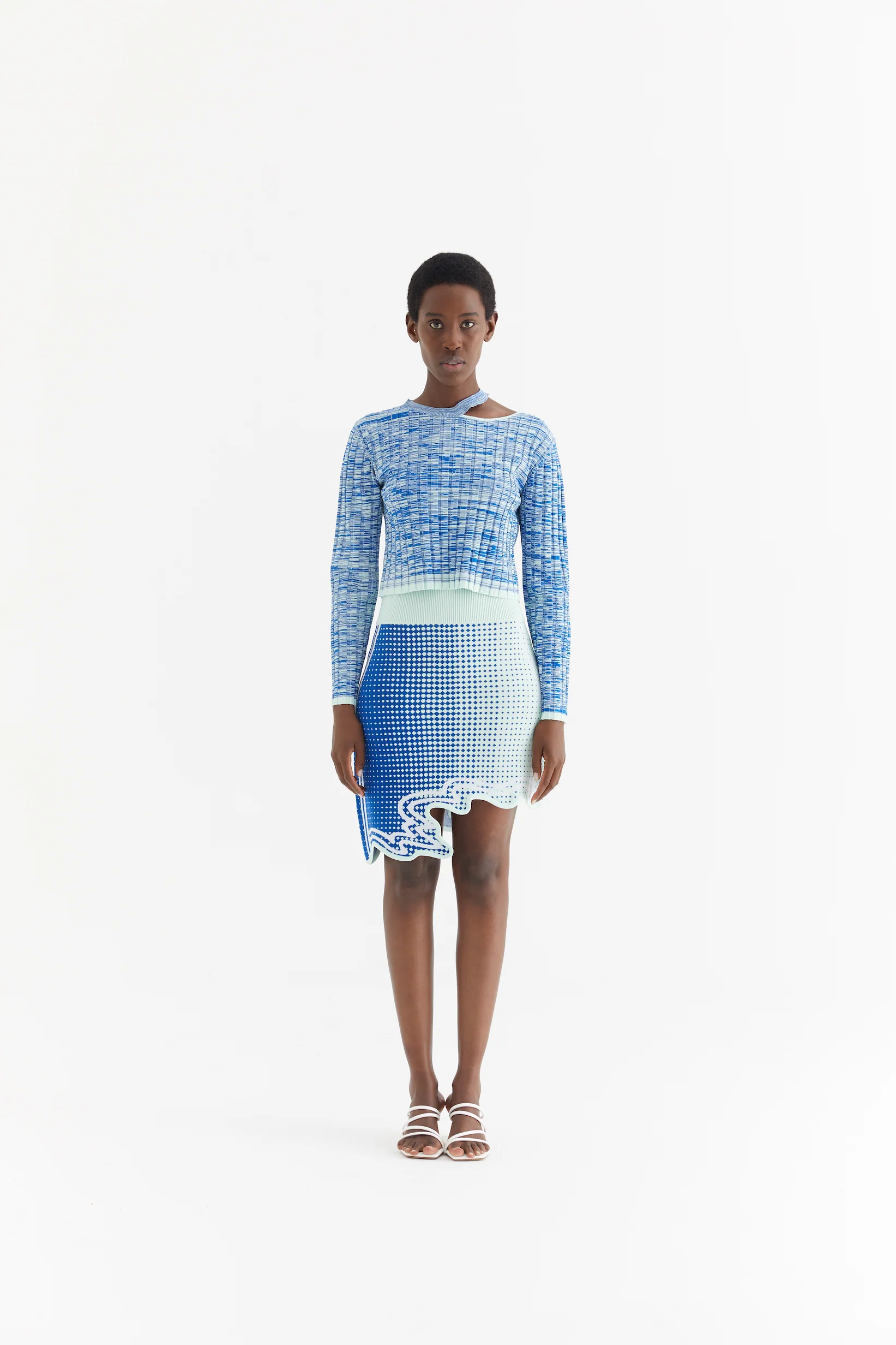 JAMES LONG SLEEVE CROPPED TOP - Image 2
