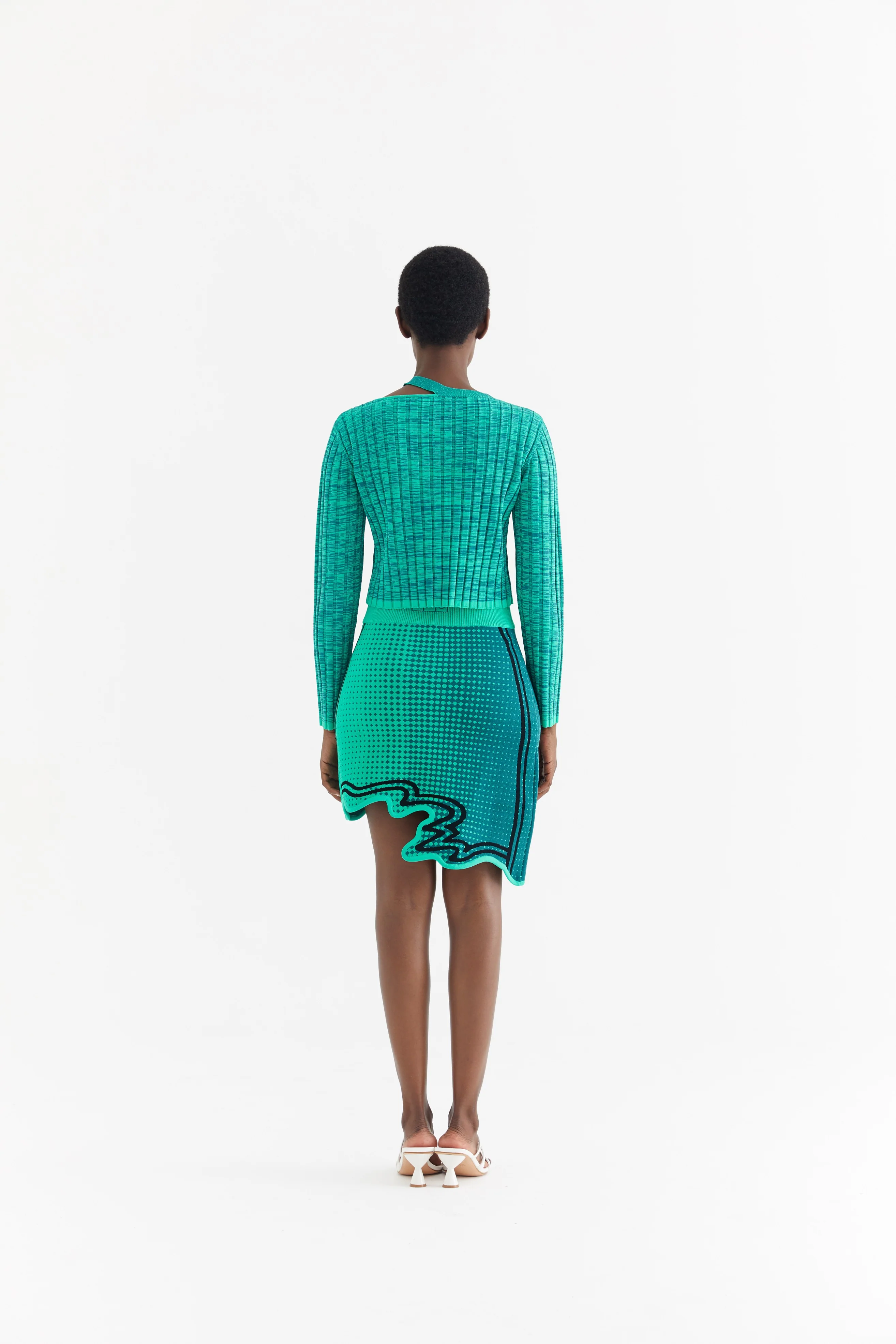 JAMES LONG SLEEVE CROPPED TOP - Image 3