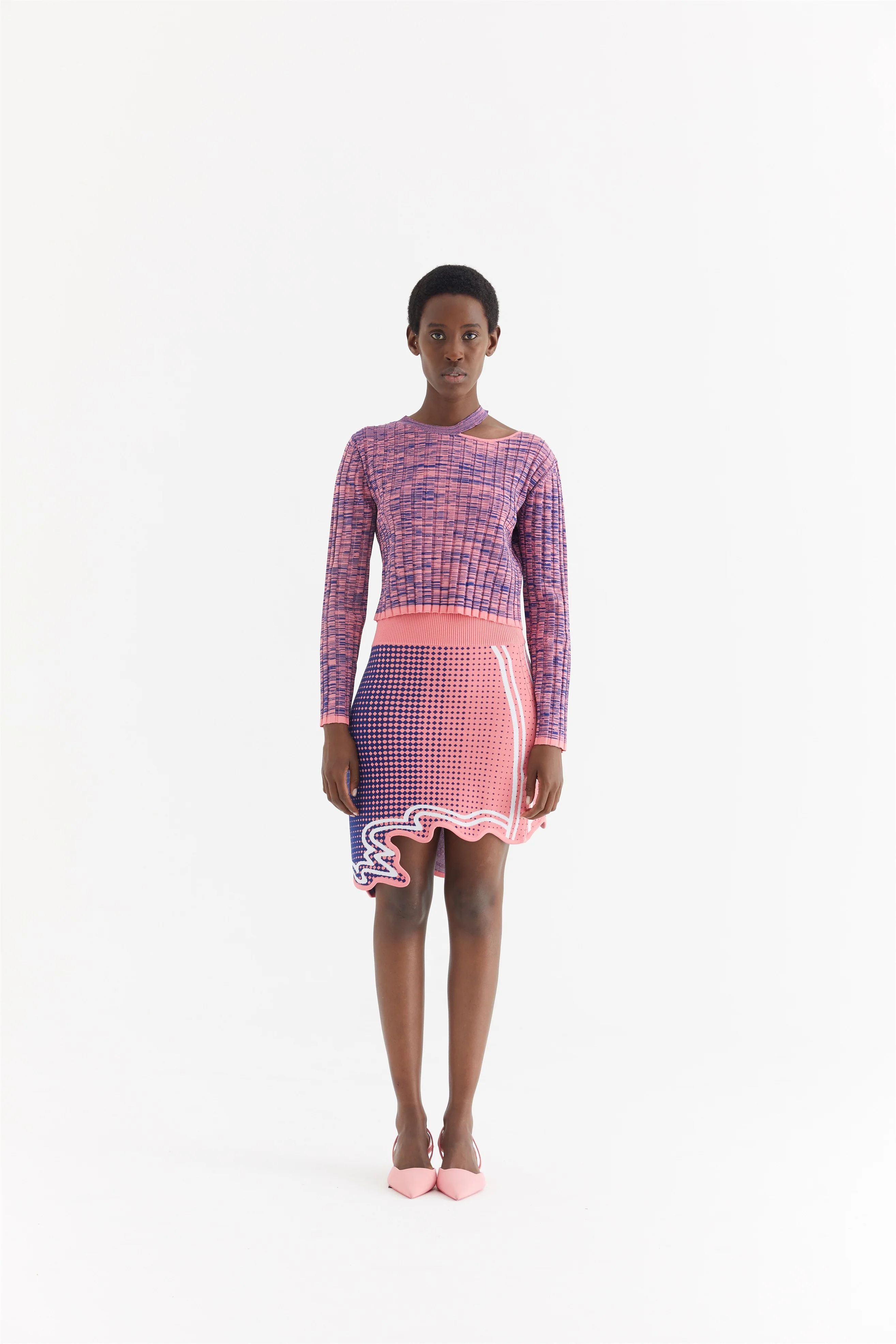 JAMES LONG SLEEVE CROPPED TOP - Image 2