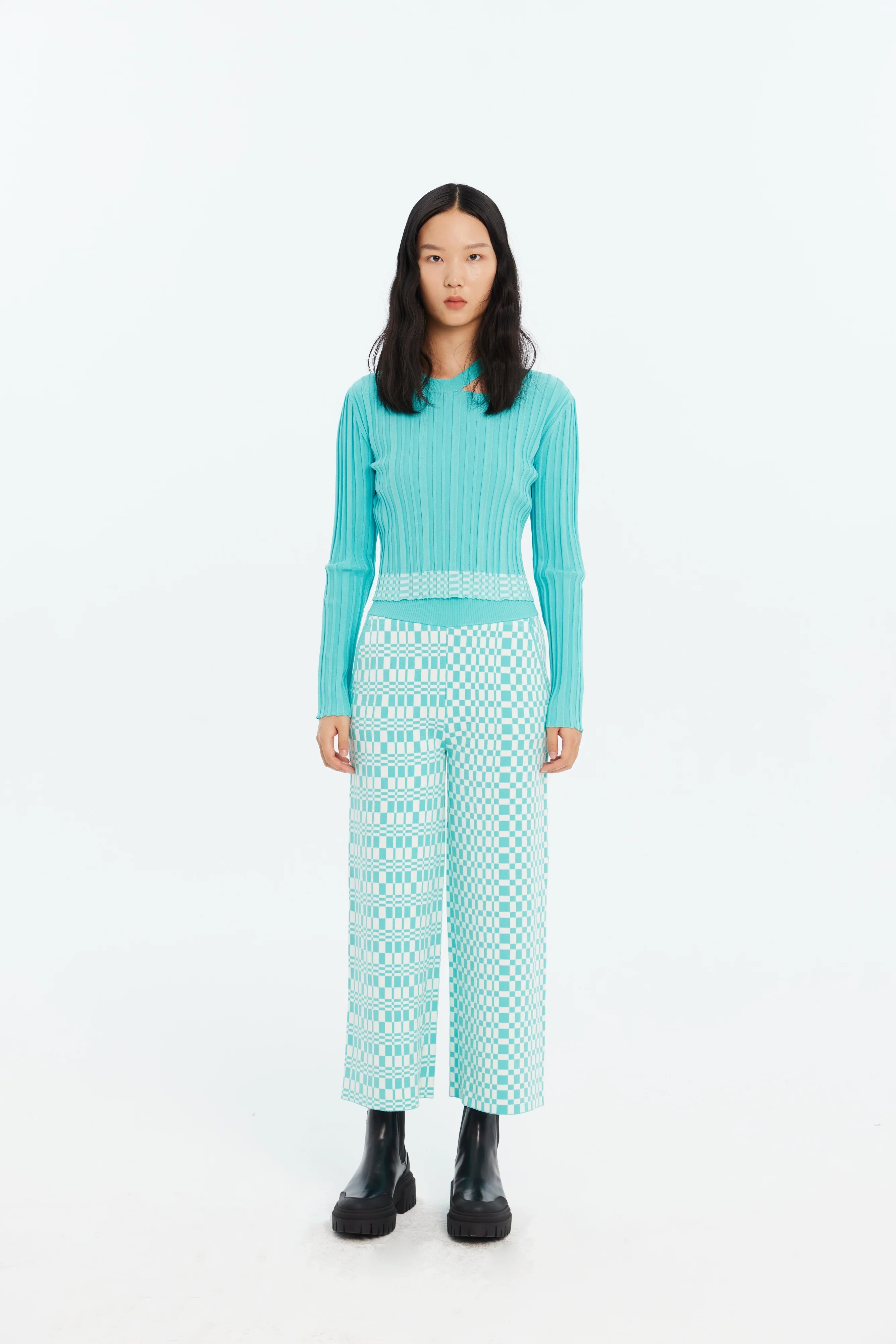 JAN ECO CROPPED LONG SLEEVE TOP - Image 2