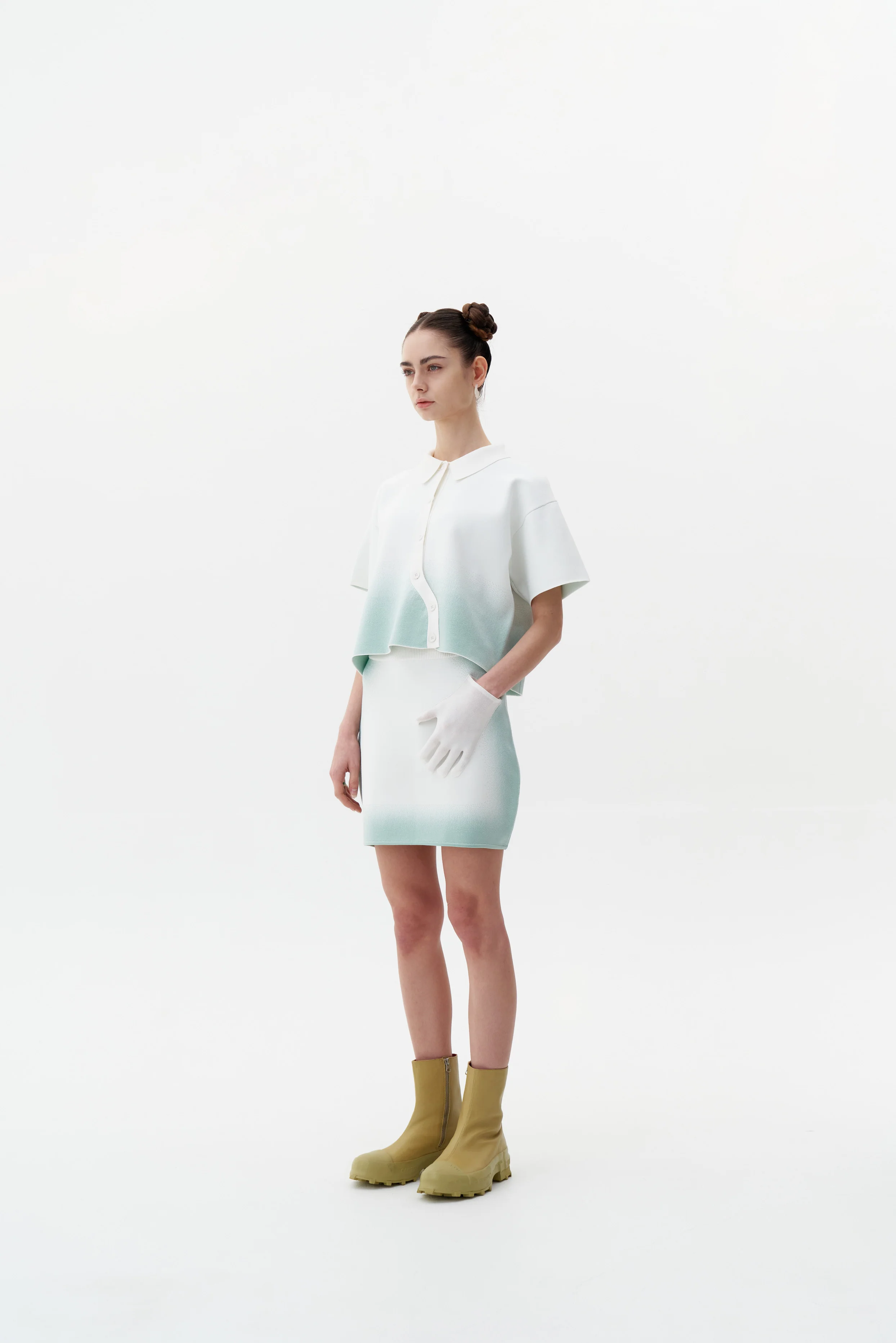 JANUS "SPRAY PAINTED" POLO SHIRT - Image 2