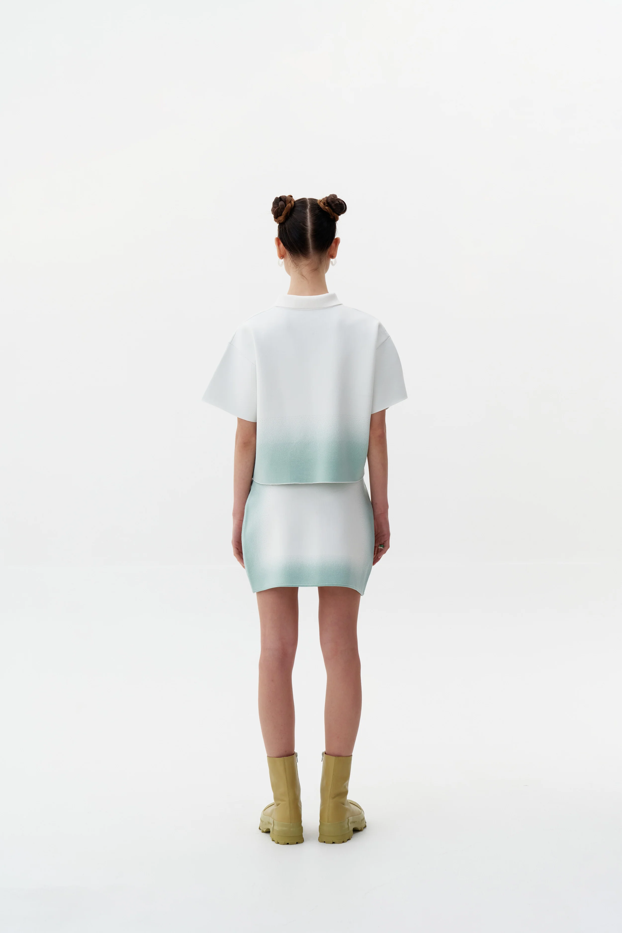 JANUS "SPRAY PAINTED" POLO SHIRT - Image 3
