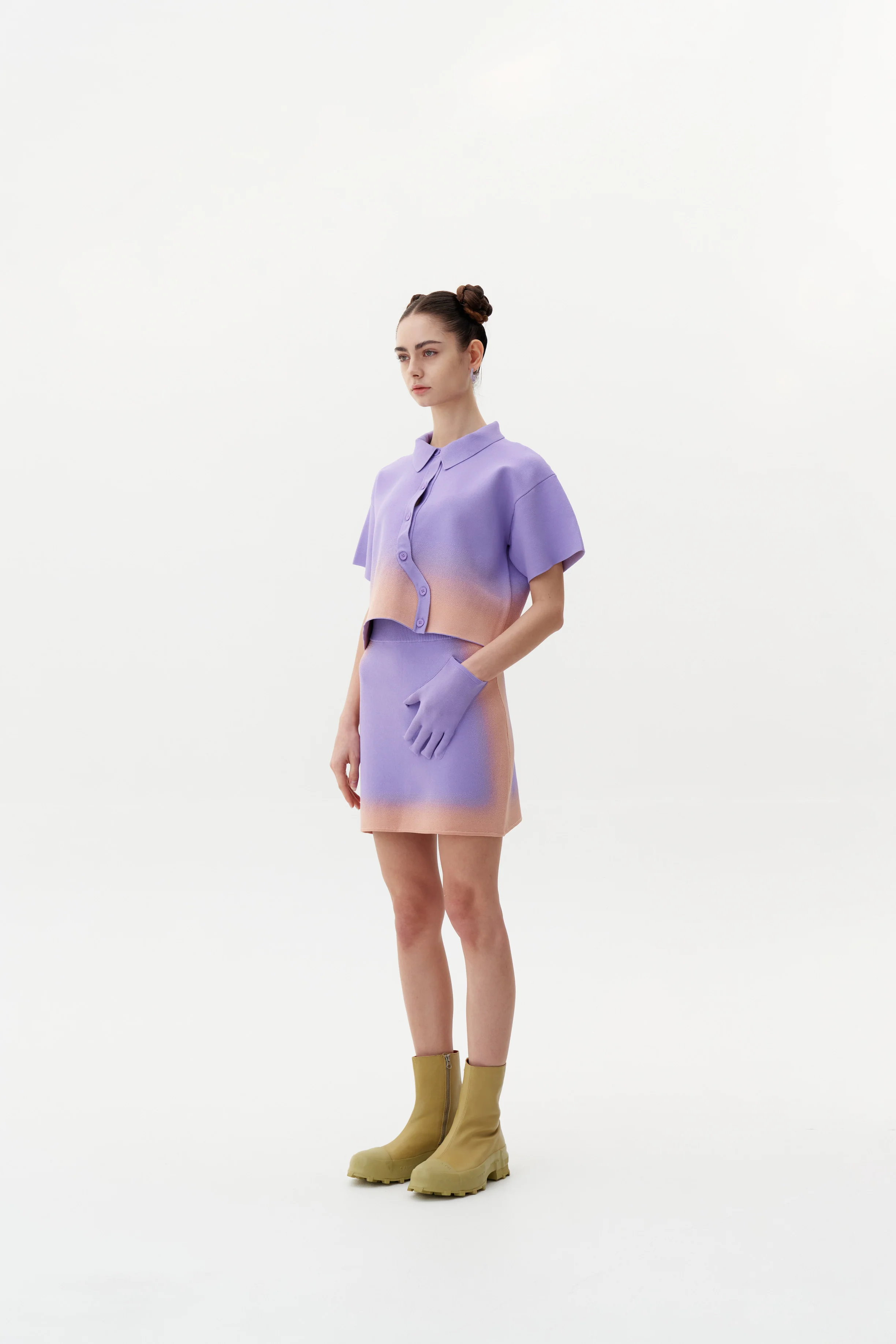 JANUS "SPRAY PAINTED" POLO SHIRT - Image 2