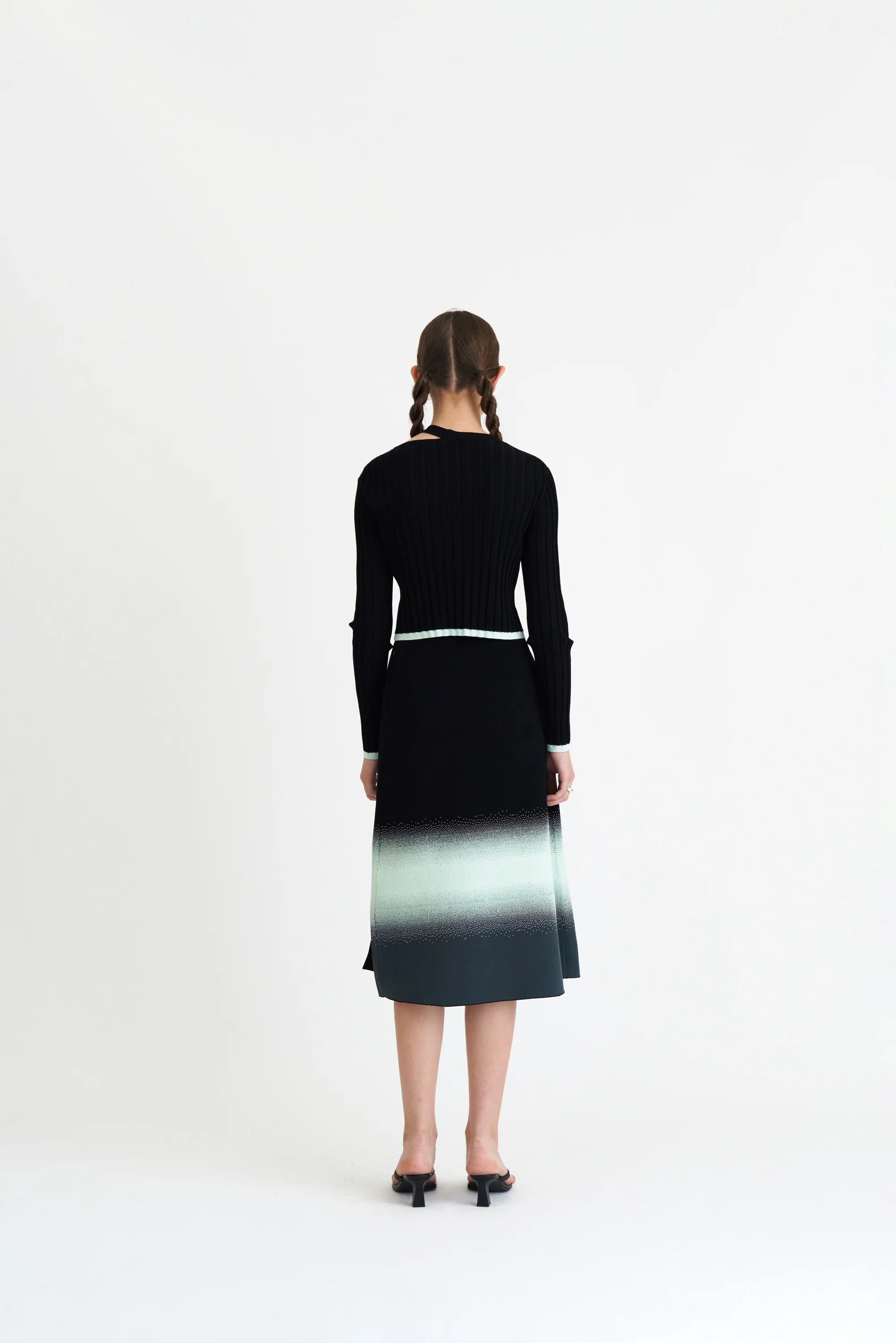 KAFKA A-LINE MIDI SKIRT - Image 4