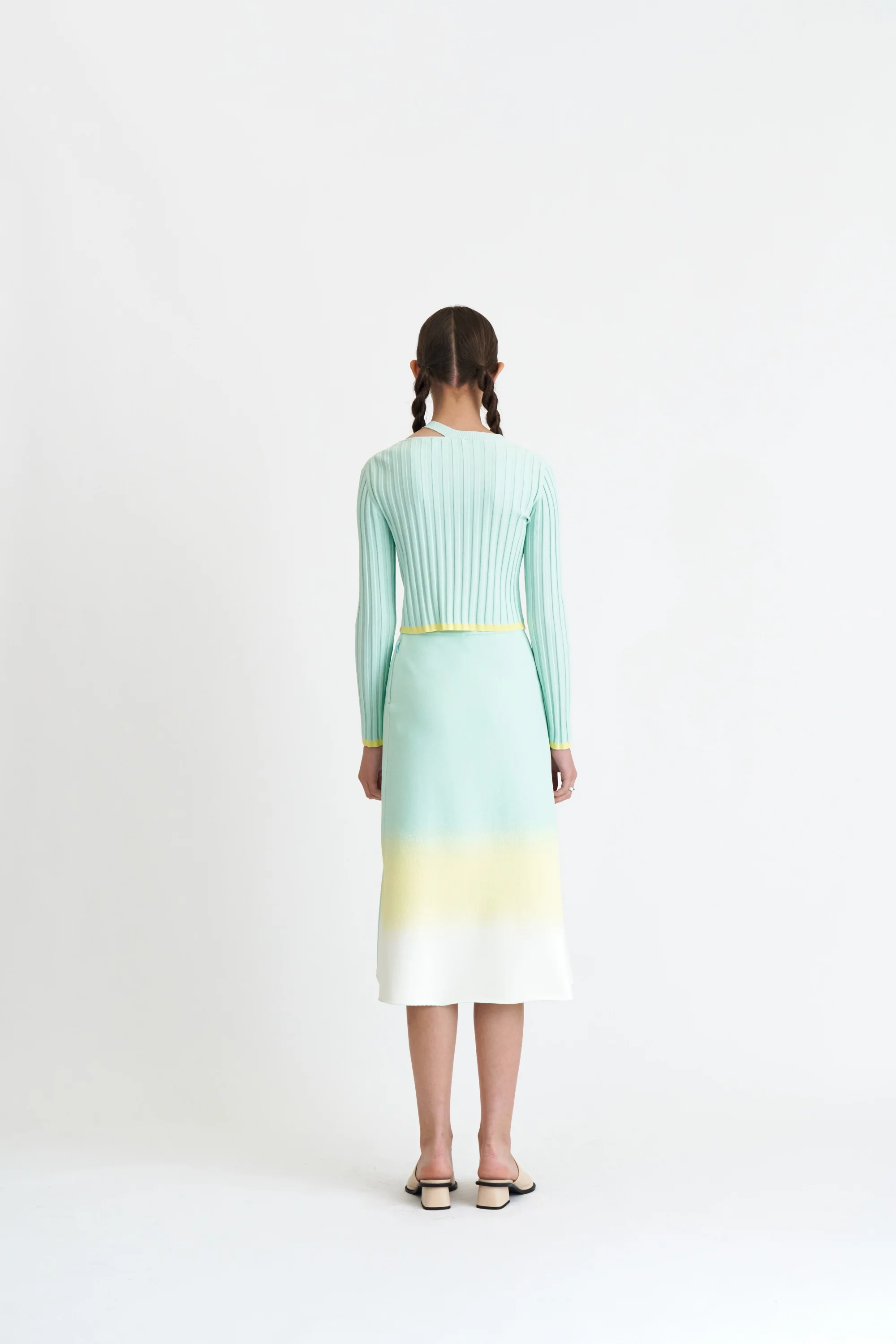 KAFKA A-LINE MIDI SKIRT - Image 4