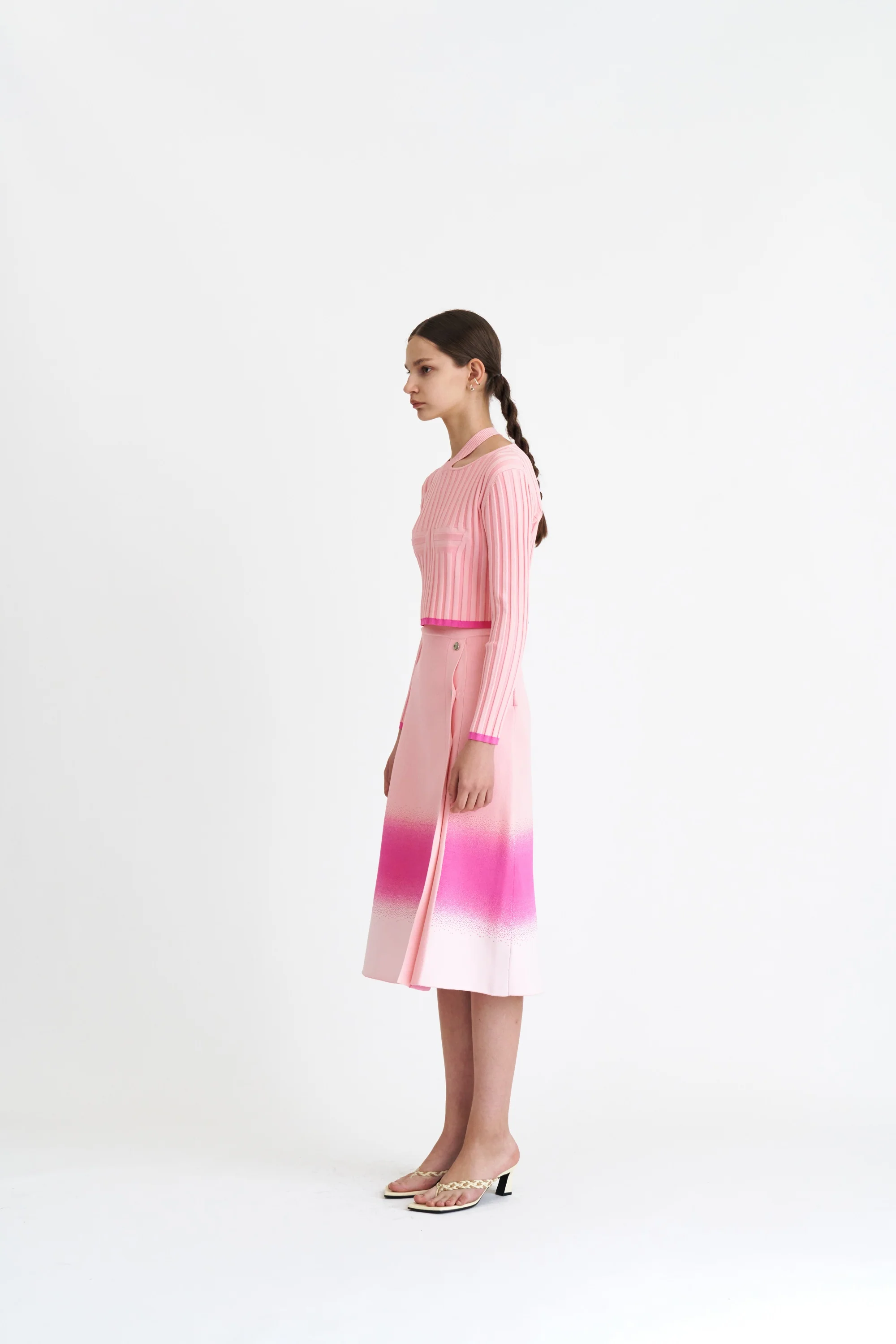 KAFKA A-LINE MIDI SKIRT - Image 3