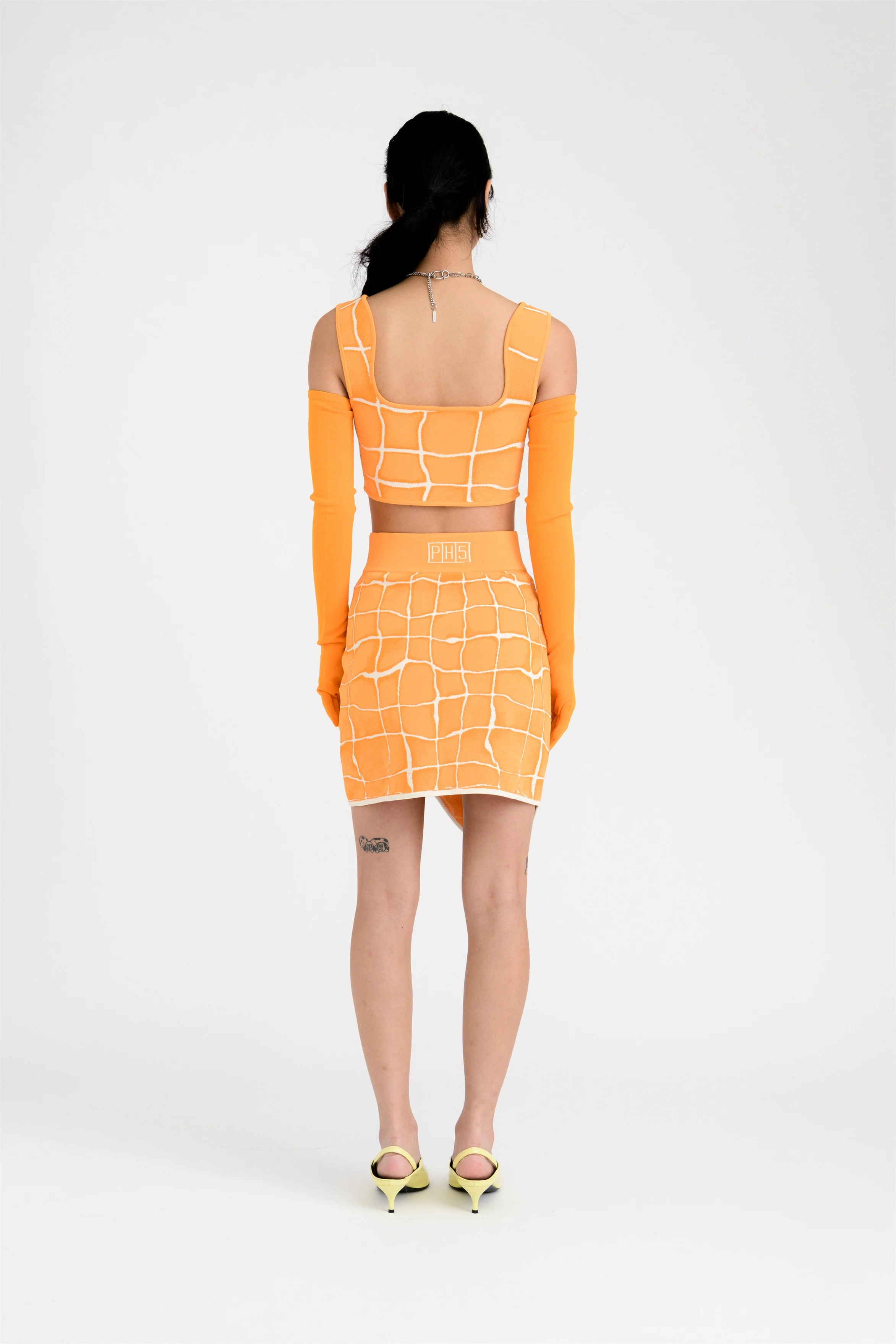 KATIE WAVY MINI SKIRT - Image 3