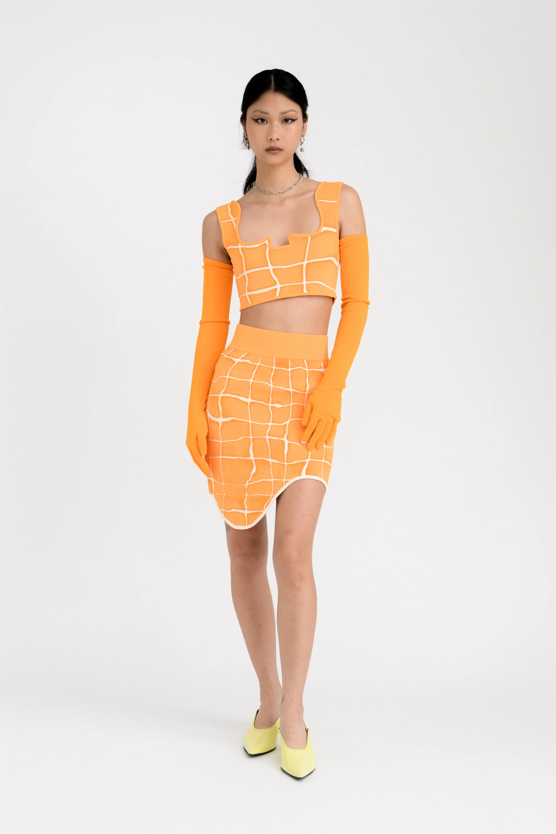 KATIE WAVY MINI SKIRT - Image 4