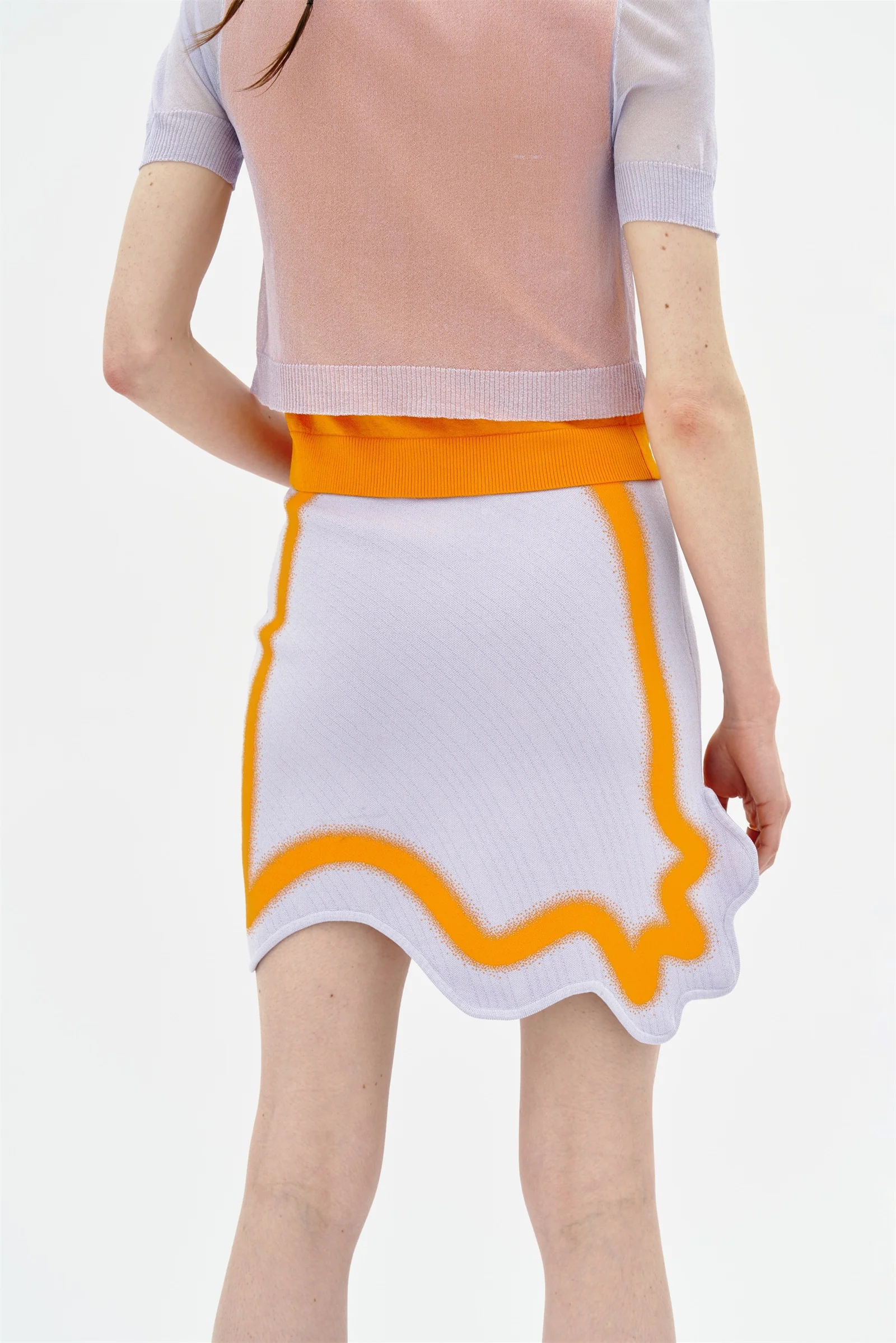 KATIE WAVY MINI SKIRT - Image 4
