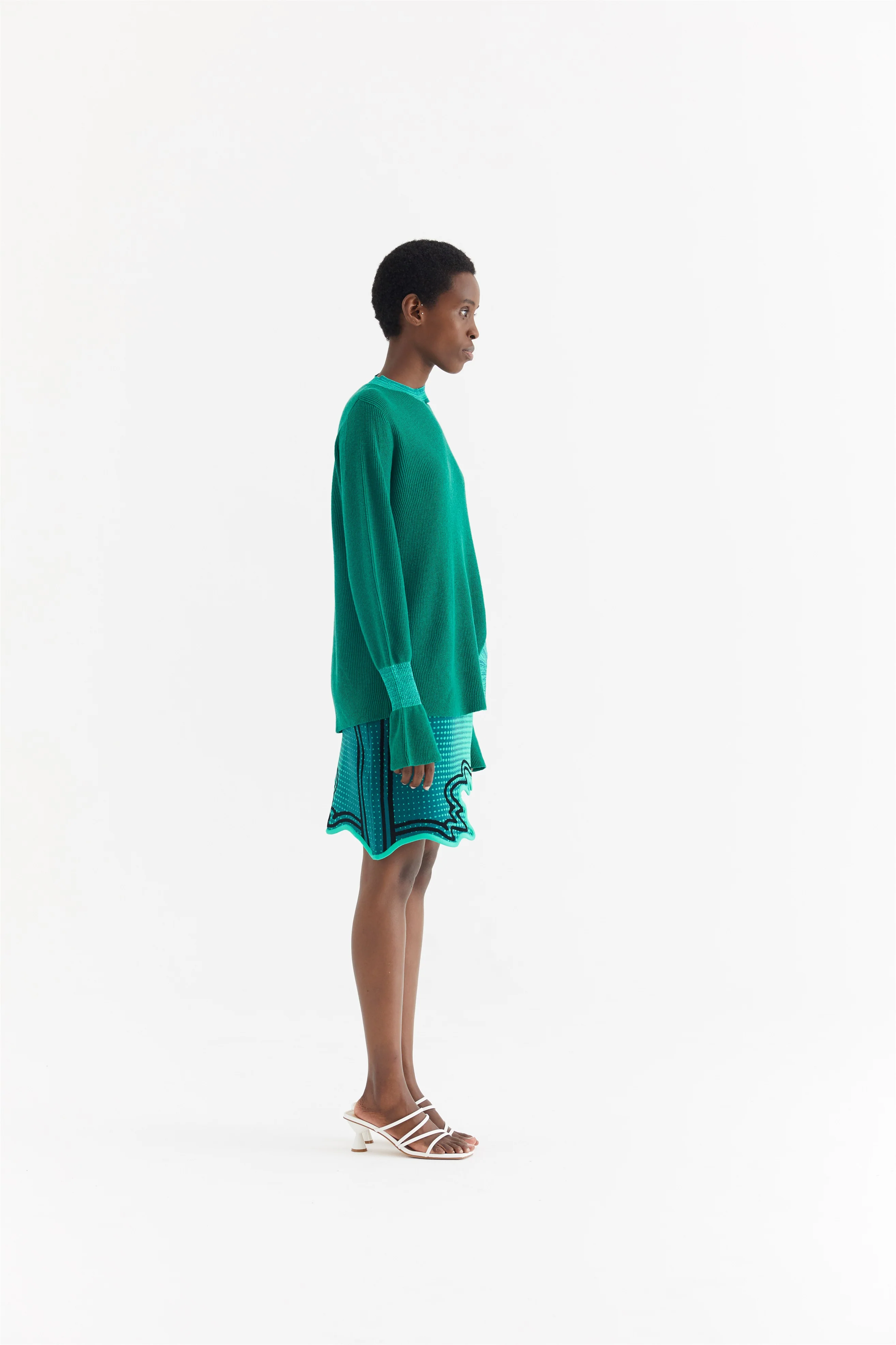 KAYNE MERINO WOOL MOCK NECK PULLOVER - Image 5
