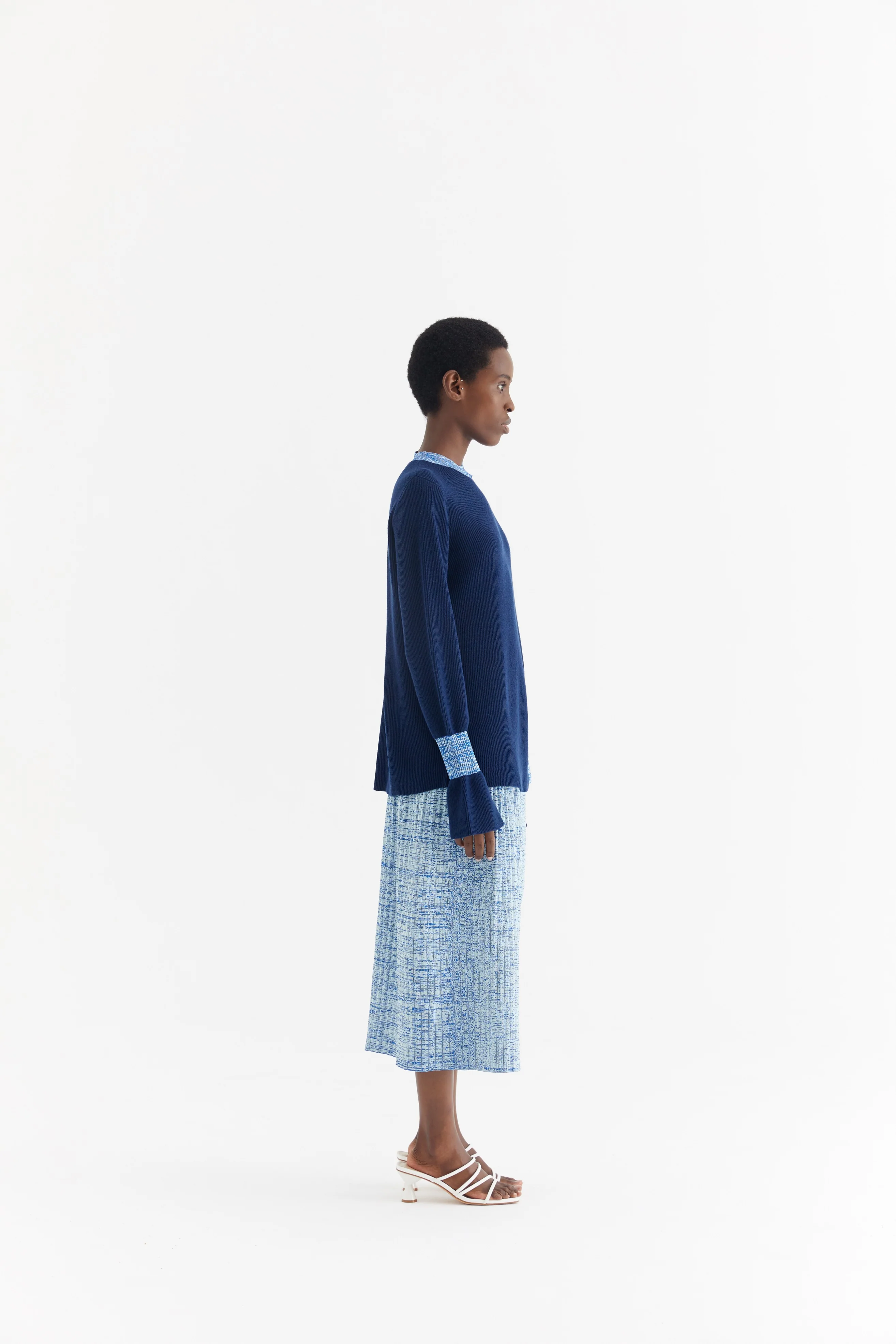 KAYNE MERINO WOOL MOCK NECK PULLOVER - Image 5