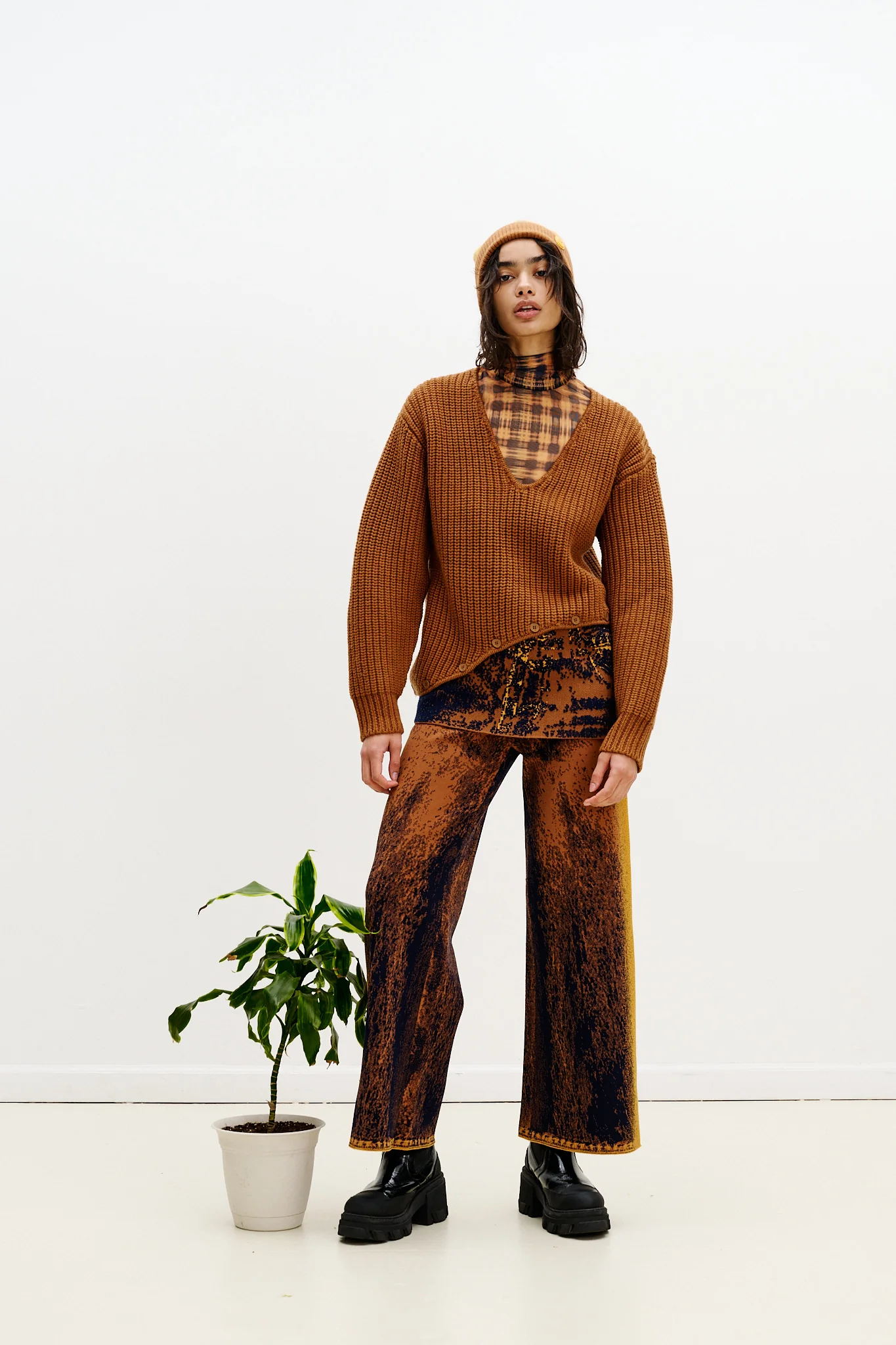 KINGSLY MERINO WOOL CHUNKY SWEATER - Image 2