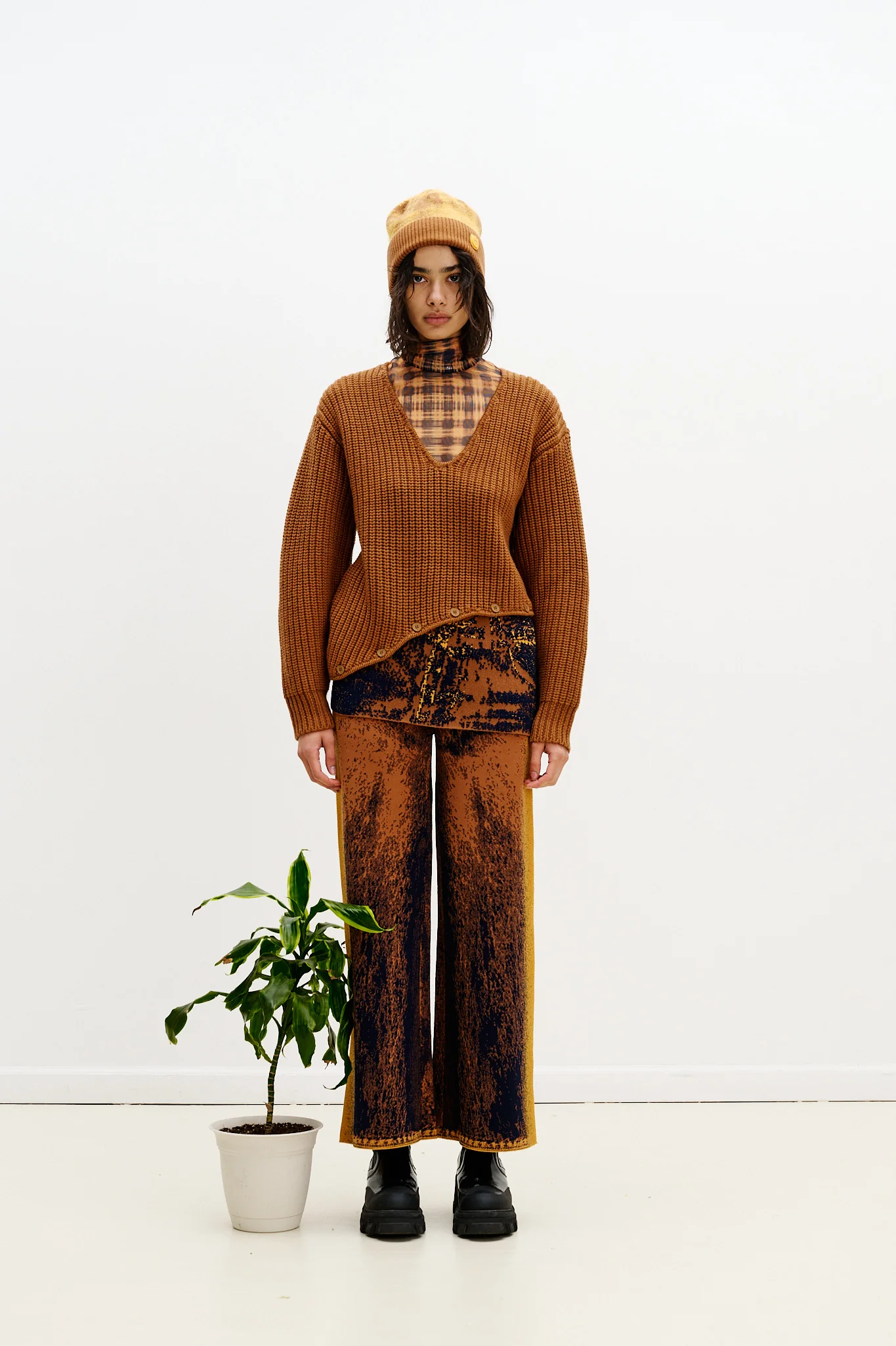 KINGSLY MERINO WOOL CHUNKY SWEATER - Image 3