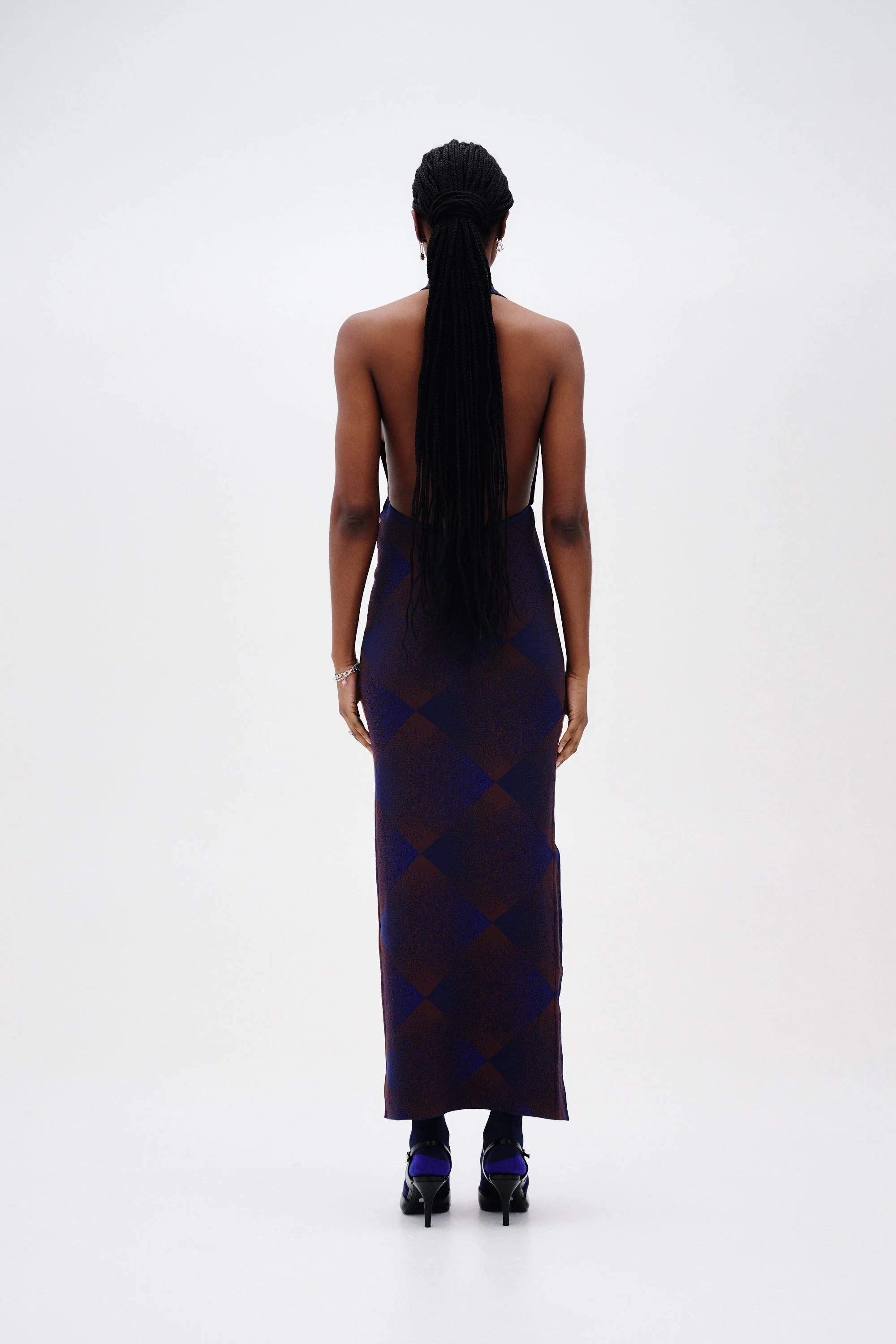 KIWI HALTER NECK WRAP DRESS - Image 5