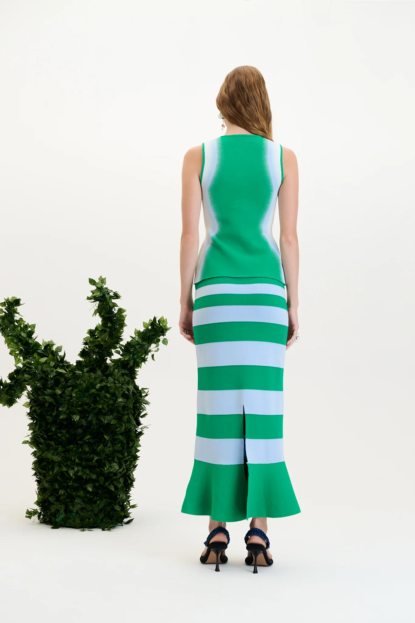 KIZZY BANDAGE MAXI SKIRT - Image 5