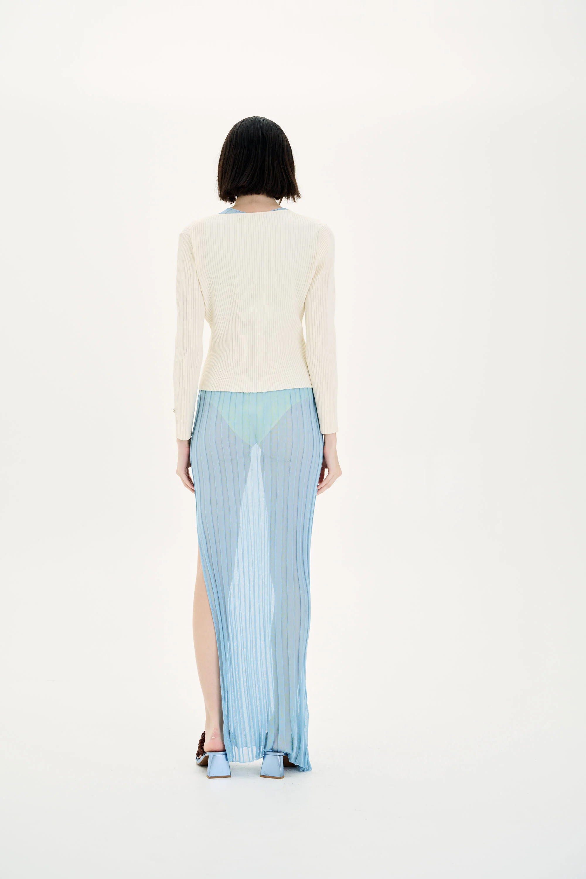 KOA UV REACTIVE RIBBED CARDIGAN - Image 3