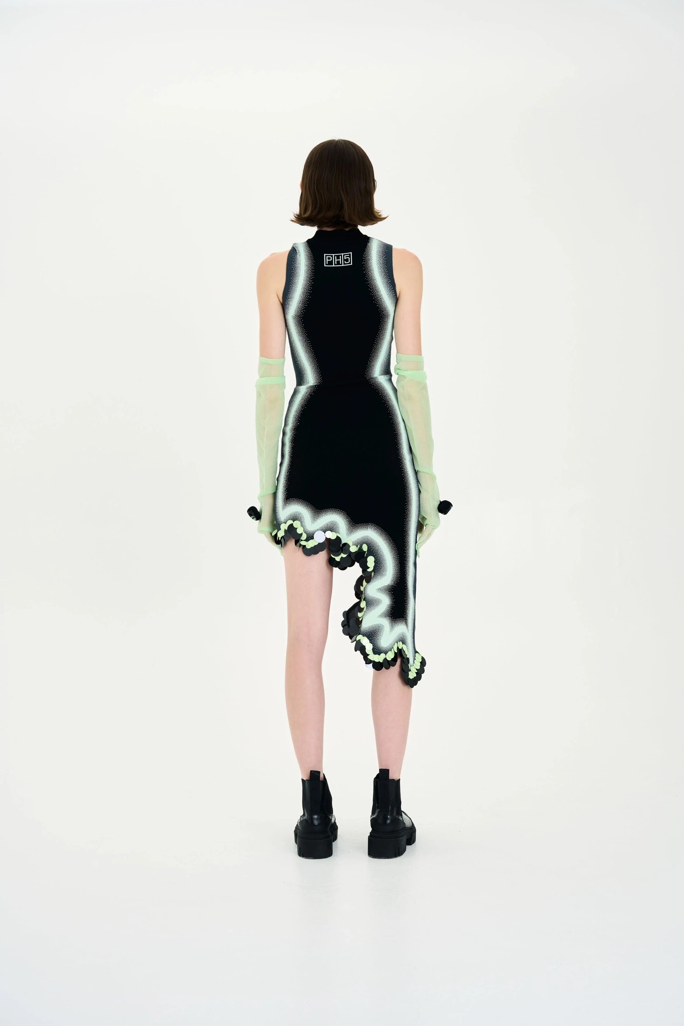 LILA SIGNATURE WAVY DRESS WITH SEQUINS - Image 4