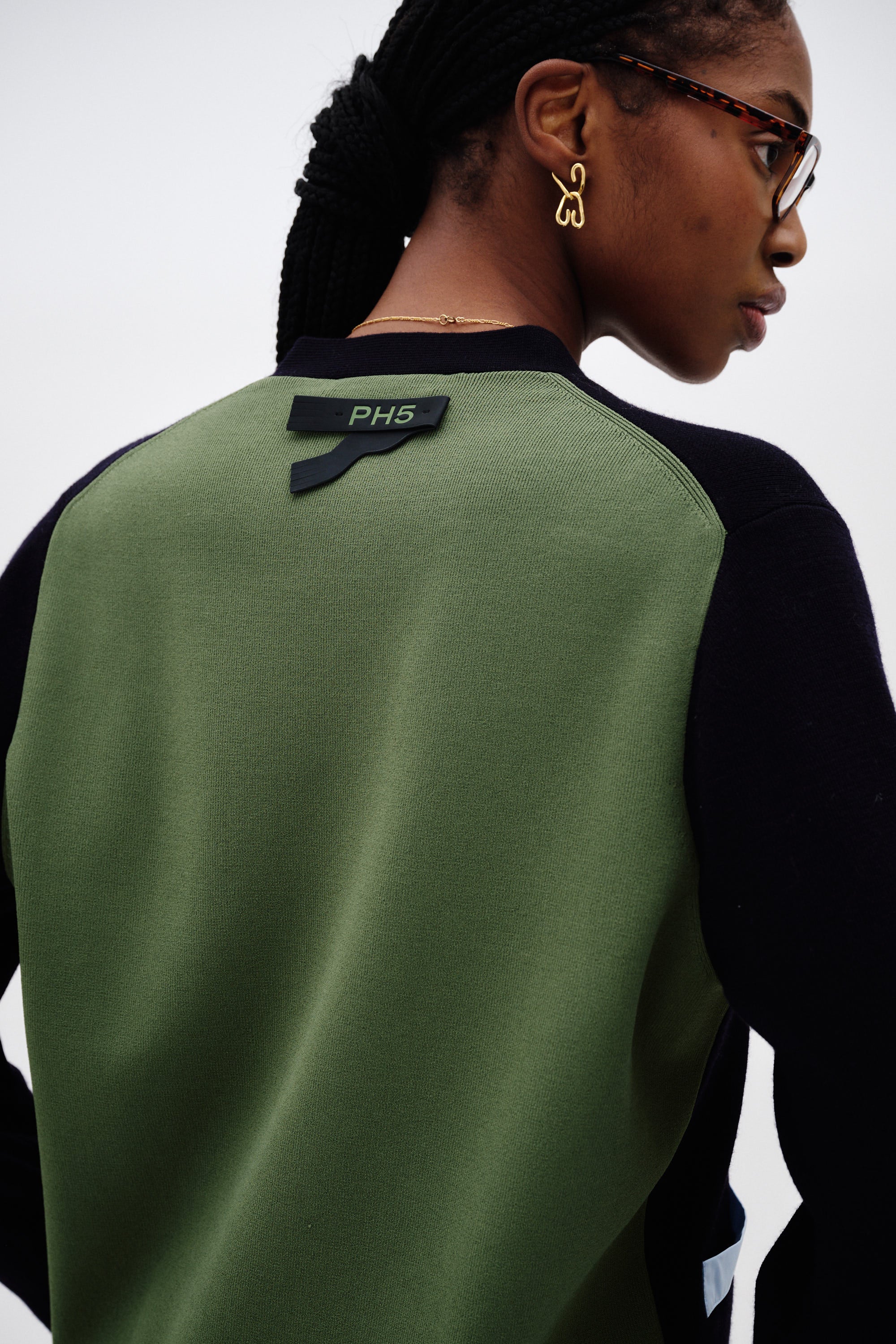 LILO COLOR BLOCKED MERINO WOOL CARDIGAN - Image 5