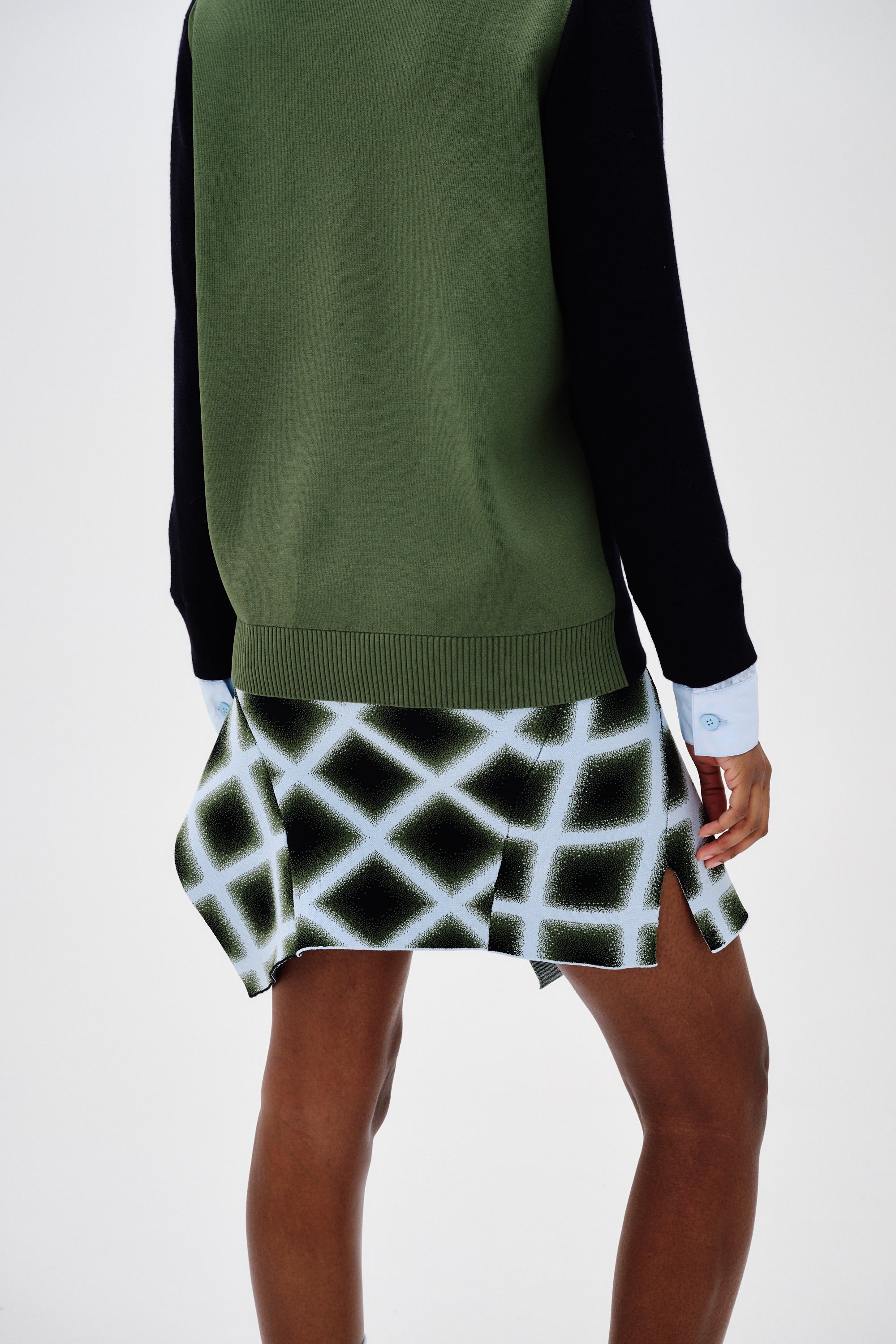 LILO COLOR BLOCKED MERINO WOOL CARDIGAN - Image 6