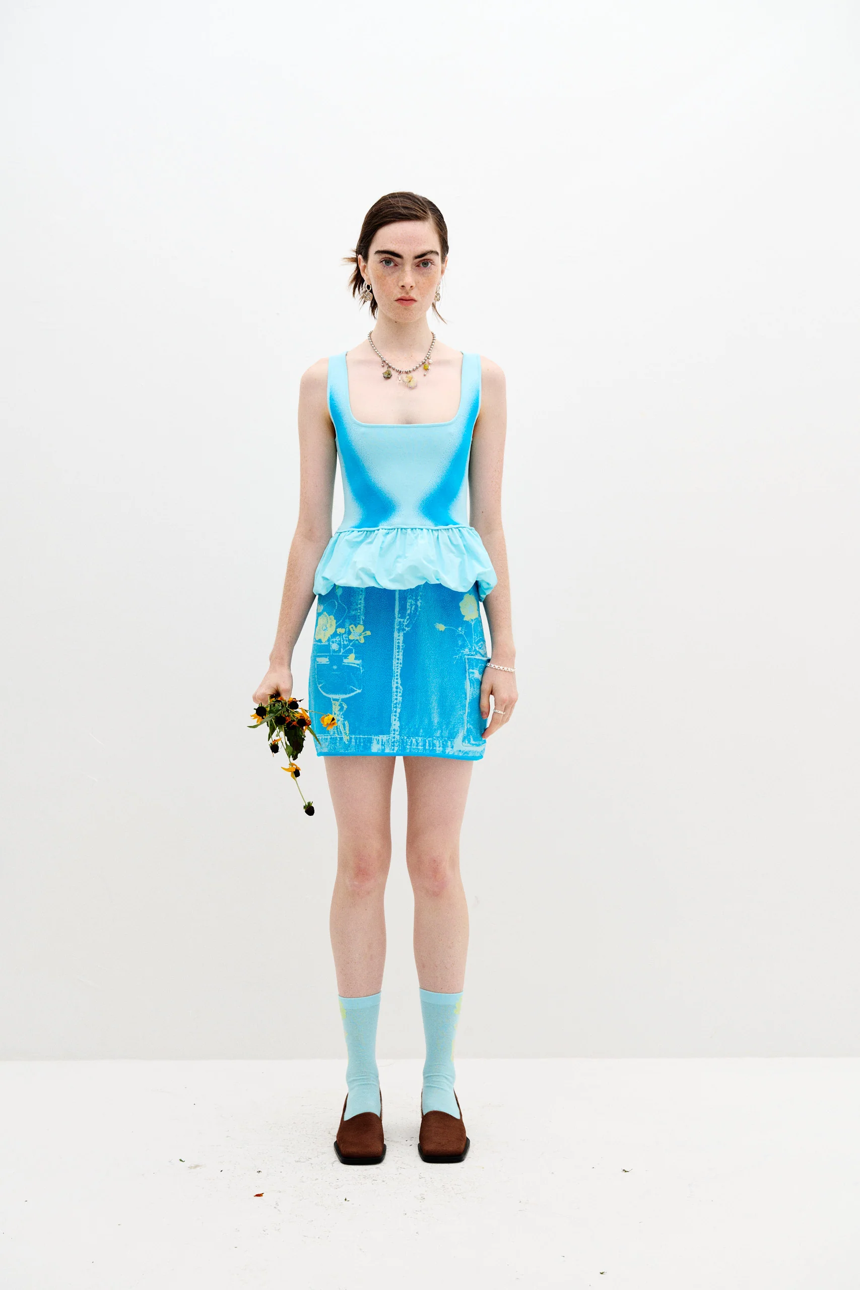 LILY MIXED MEDIA TANK TOP - Image 2