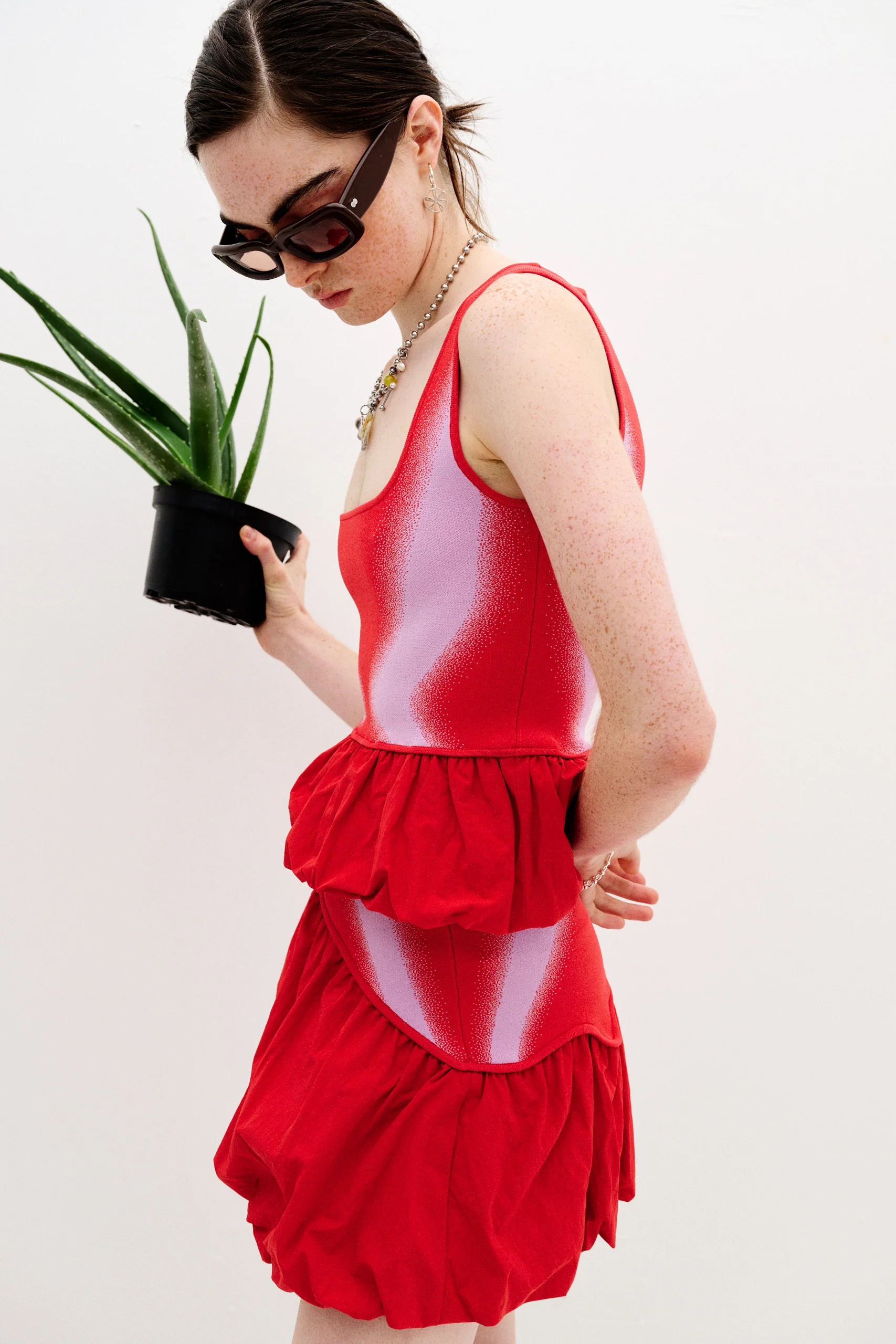 LILY MIXED MEDIA TANK TOP - Image 5